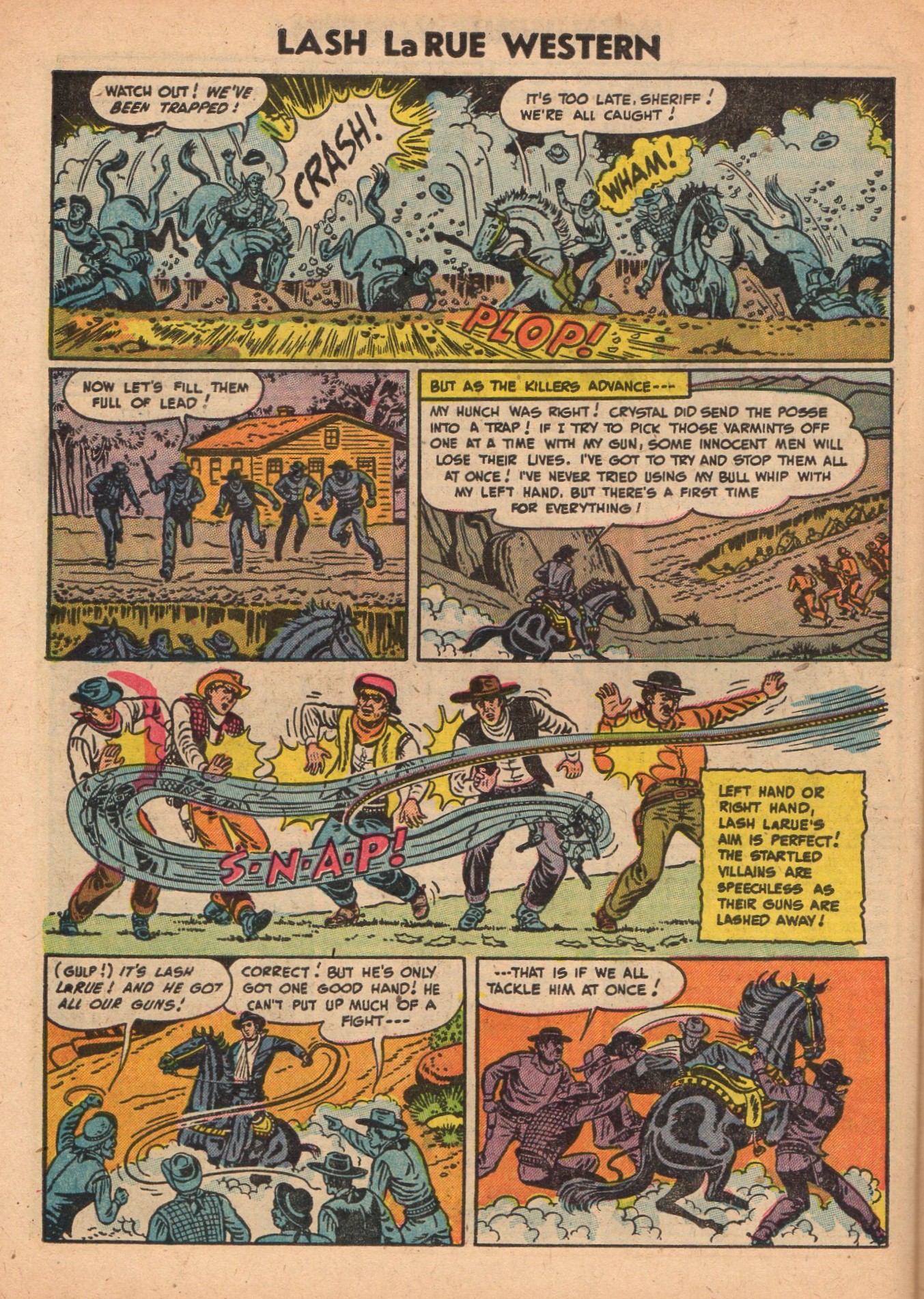 Read online Lash Larue Western (1949) comic -  Issue #49 - 30