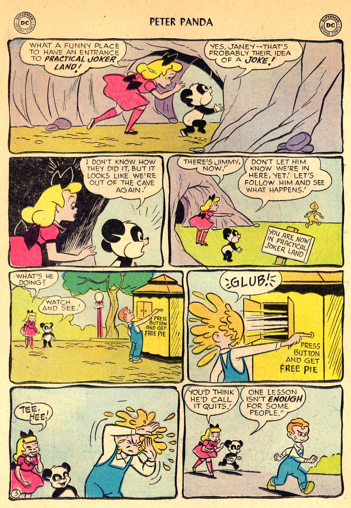 Read online Peter Panda comic -  Issue #19 - 22