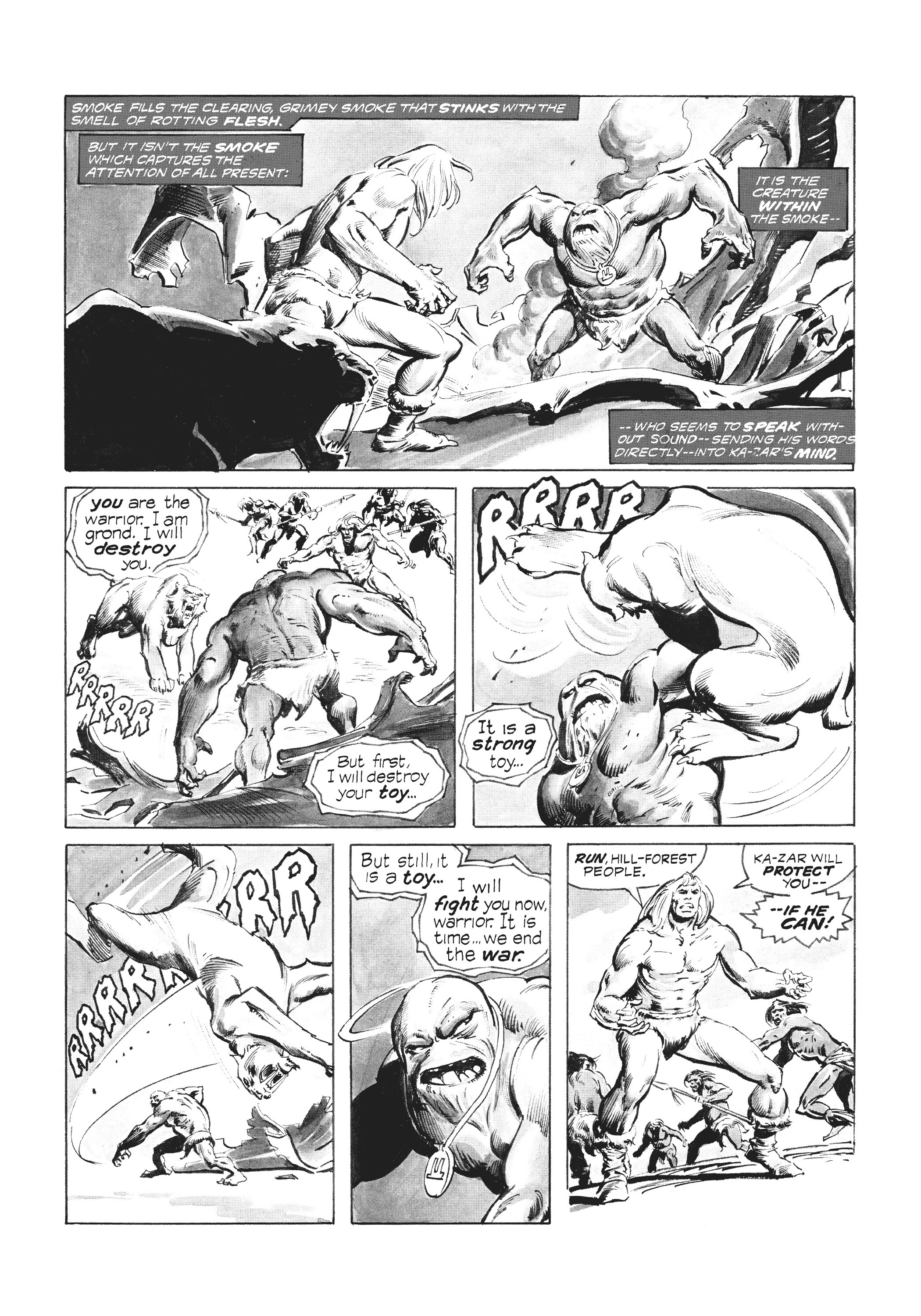 Read online Marvel Masterworks: Ka-Zar comic -  Issue # TPB 3 (Part 2) - 92