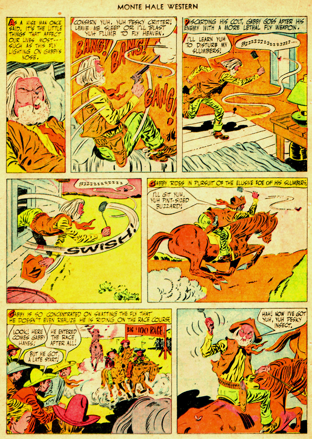 Read online Monte Hale Western comic -  Issue #61 - 20