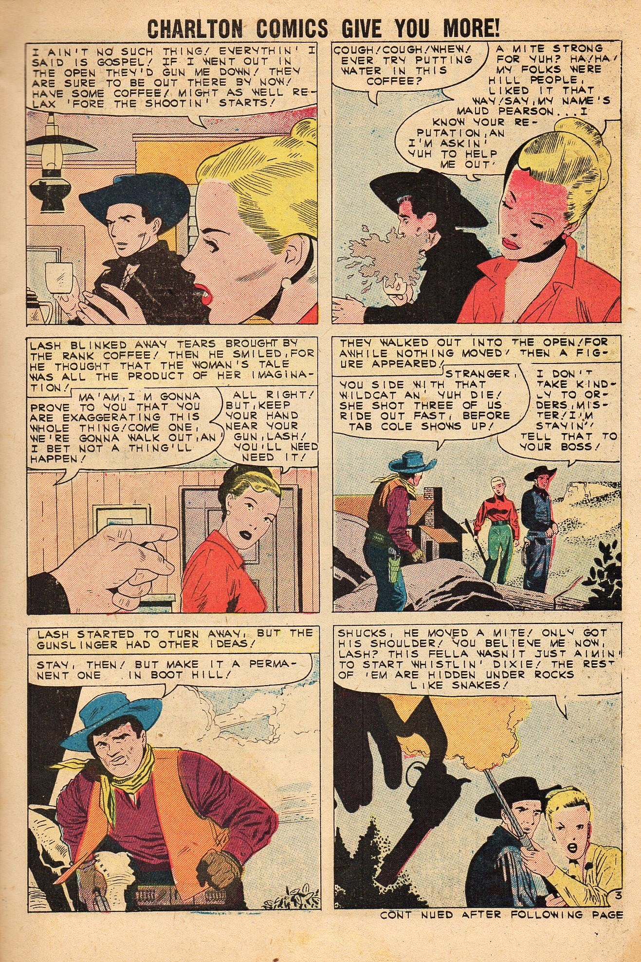 Read online Lash Larue Western (1949) comic -  Issue #84 - 5