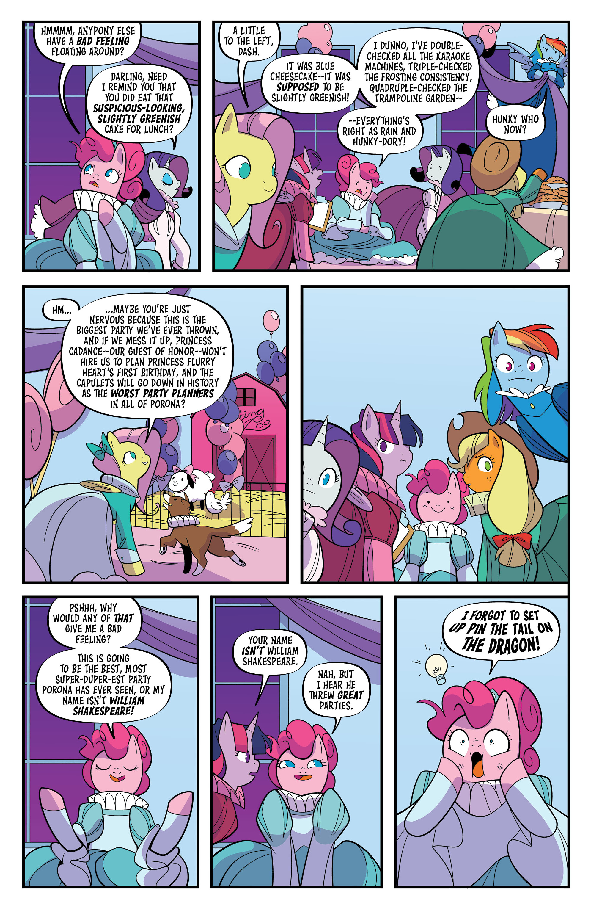 Read online My Little Pony: Valentine's Day Special, Romeo & Juliet comic -  Issue # Full - 5