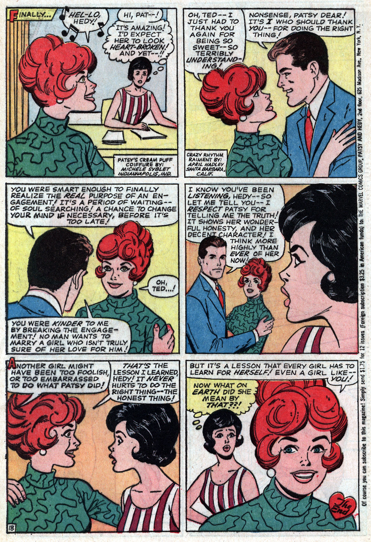 Read online Patsy and Hedy comic -  Issue #98 - 28