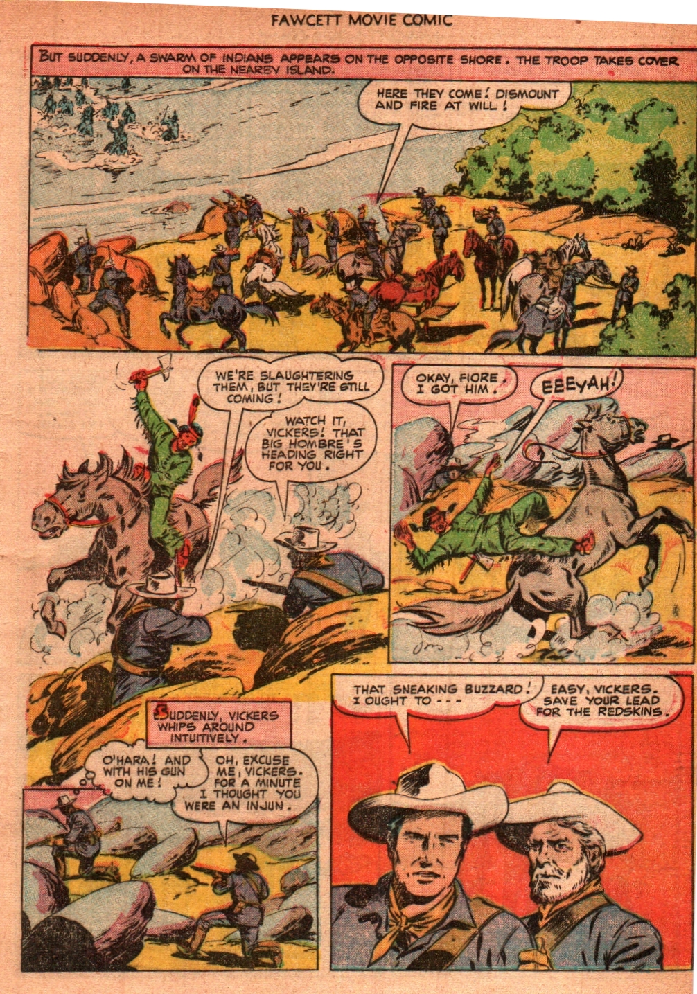 Read online Fawcett Movie Comic comic -  Issue #13 - 12