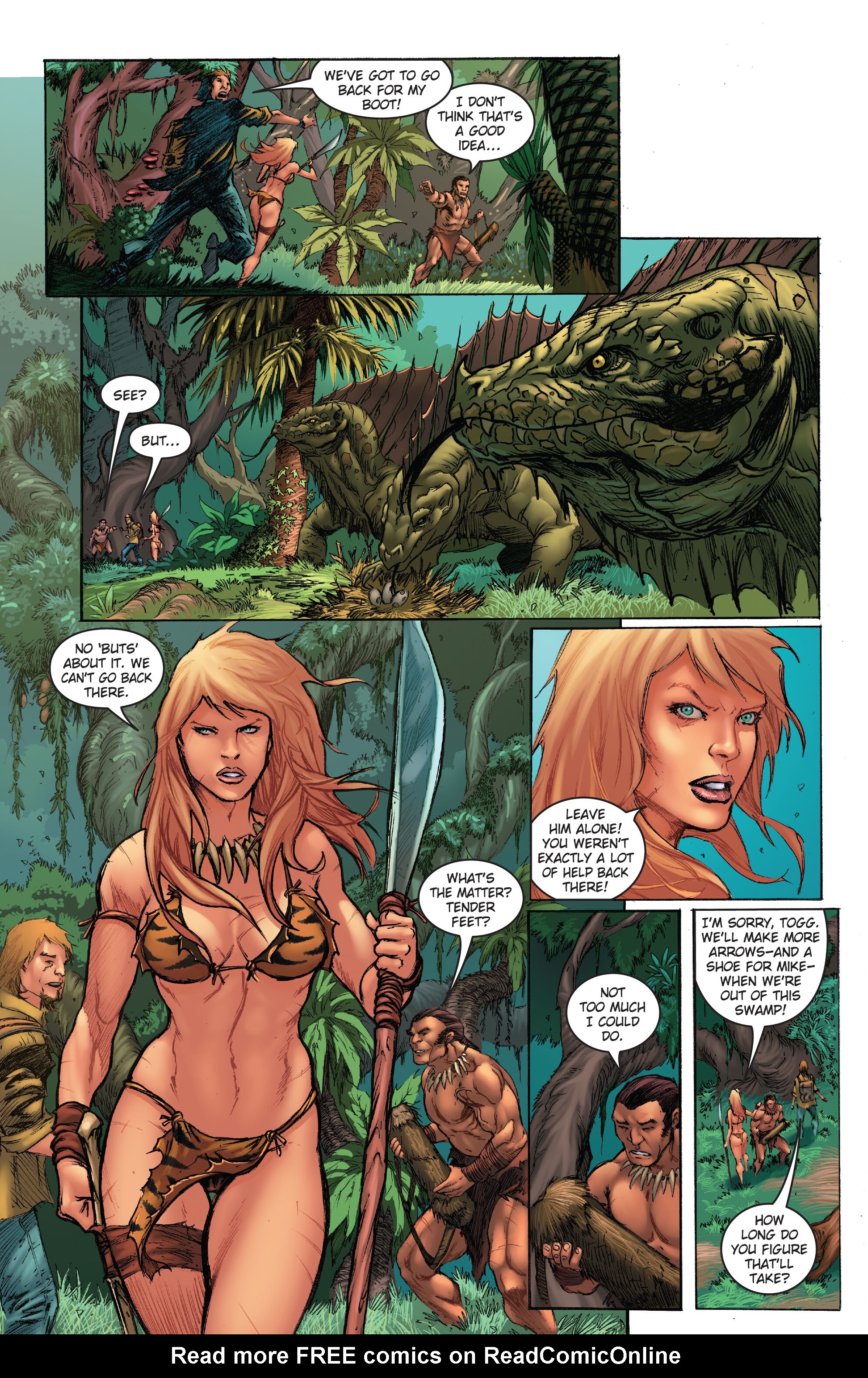 Read online Frank Cho's Jungle Girl: The Complete Omnibus comic -  Issue # TPB (Part 2) - 63