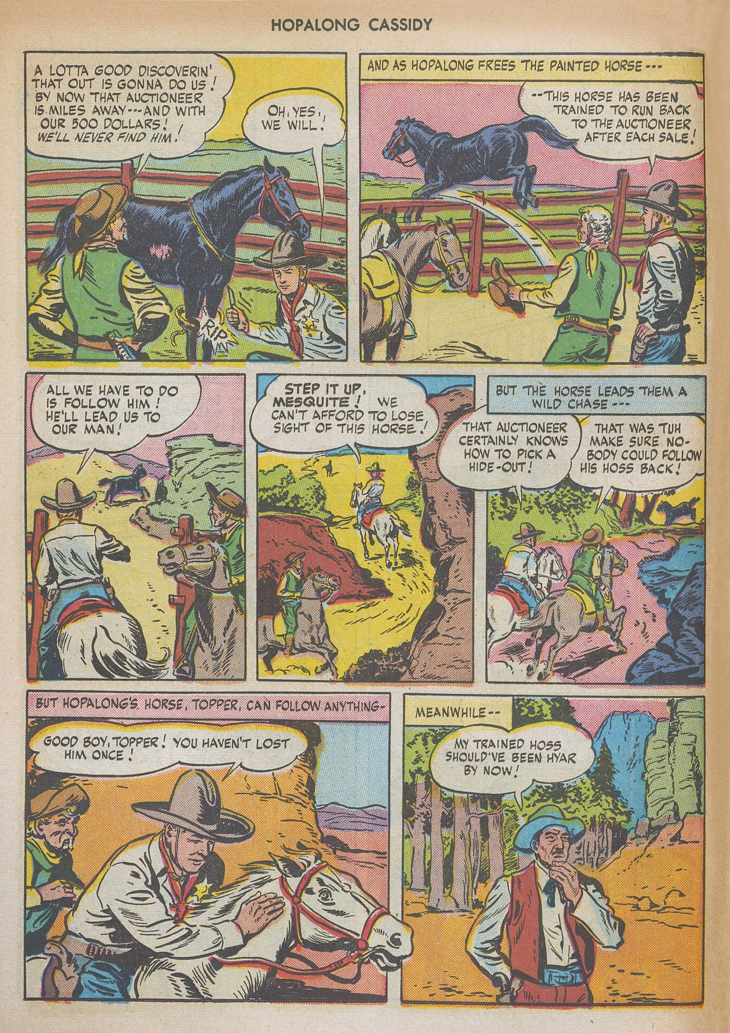 Read online Hopalong Cassidy comic -  Issue #7 - 20