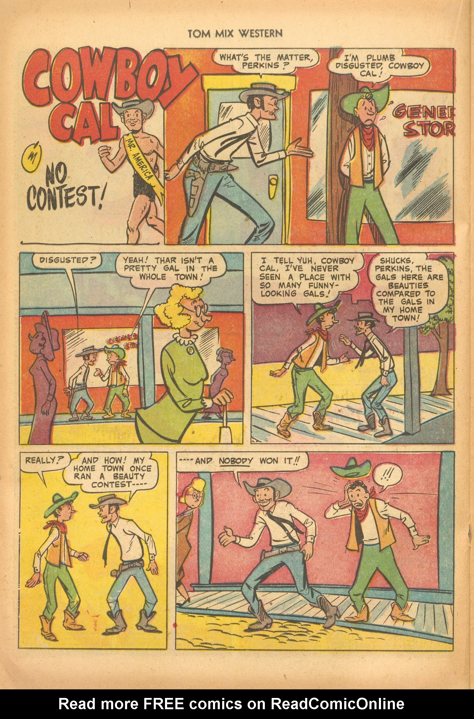 Read online Tom Mix Western (1948) comic -  Issue #53 - 22