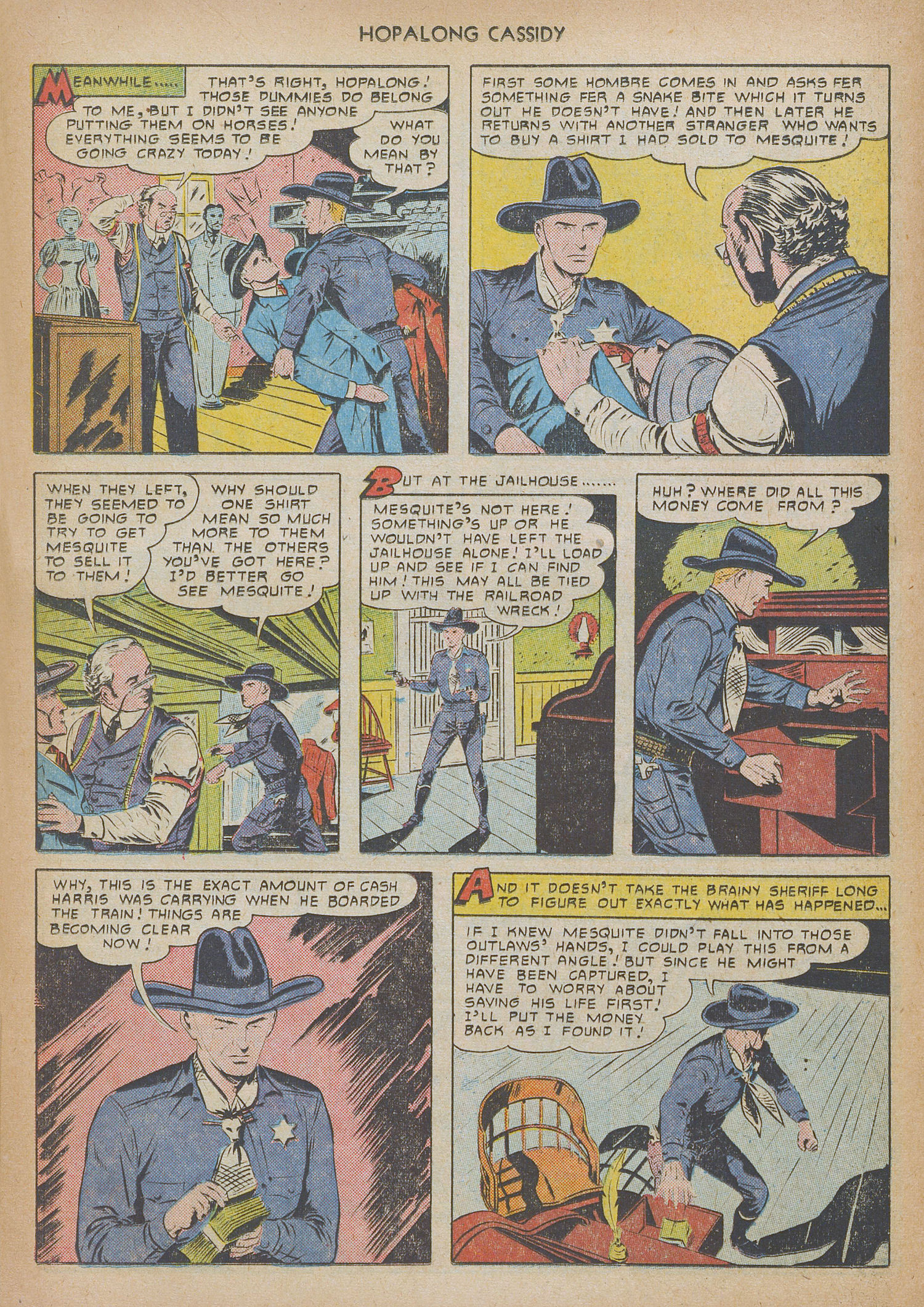 Read online Hopalong Cassidy comic -  Issue #51 - 24