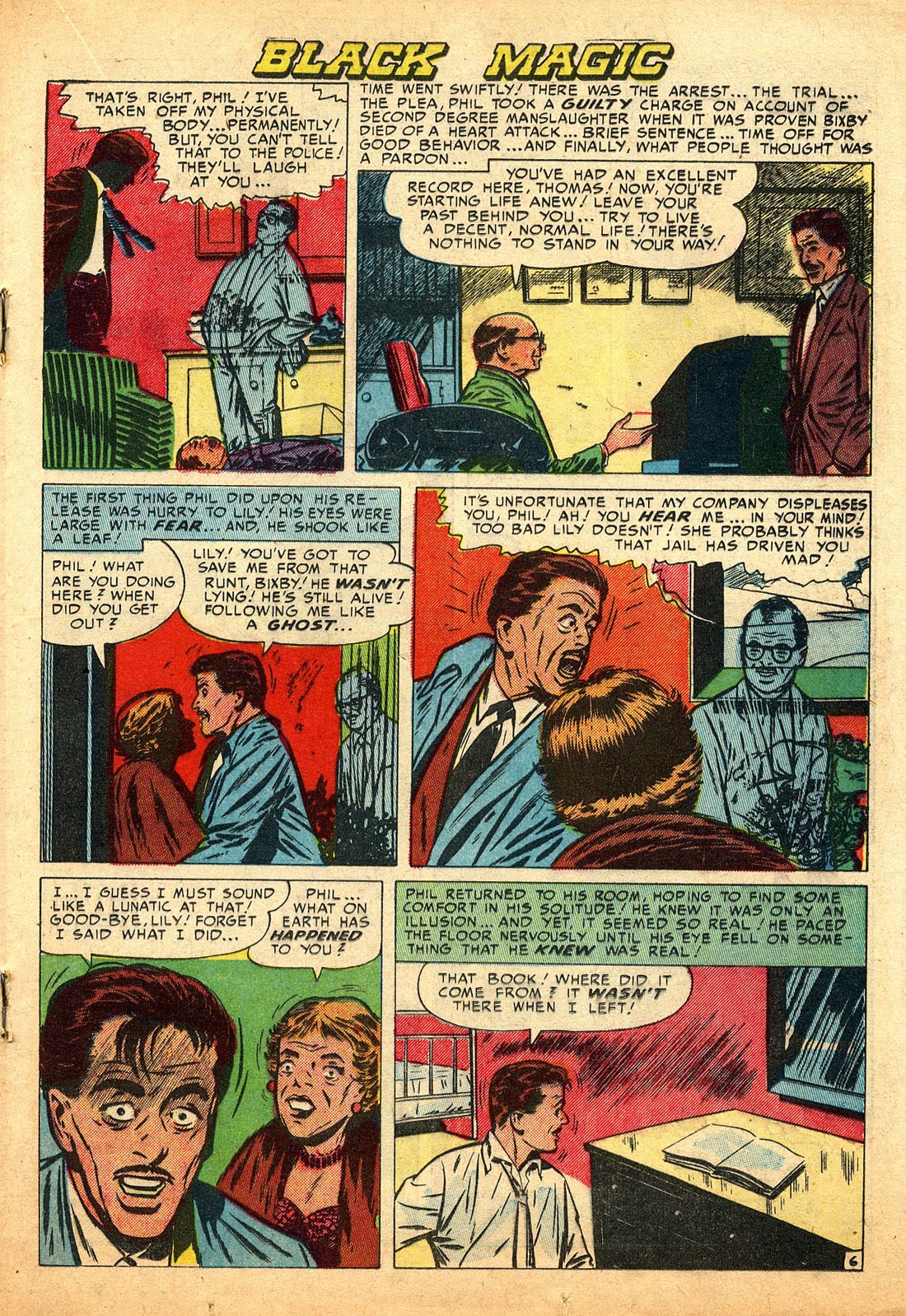 Read online Black Magic (1950) comic -  Issue #16 - 23