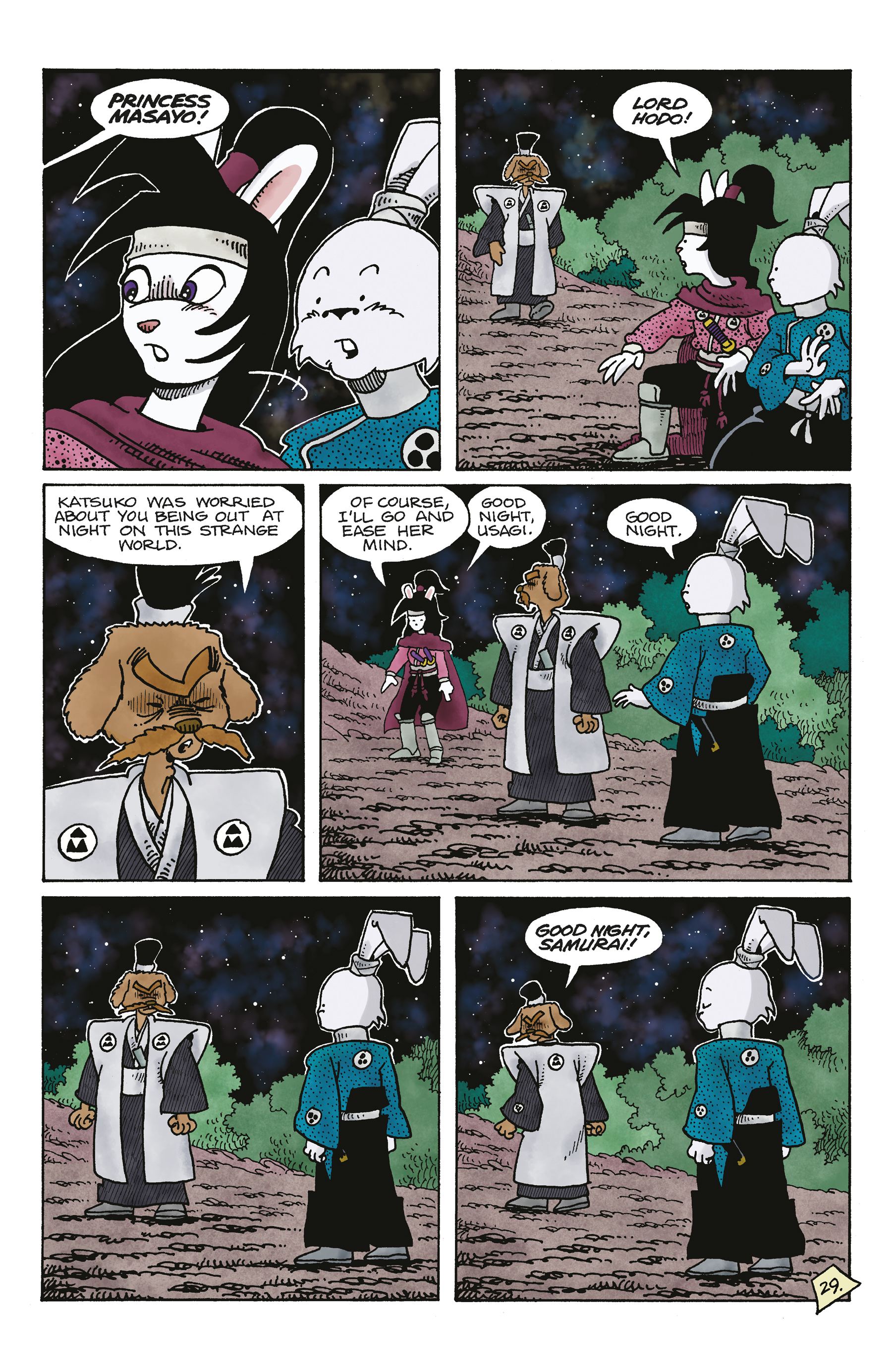 Read online Space Usagi: Death and Honor comic -  Issue #2 - 31