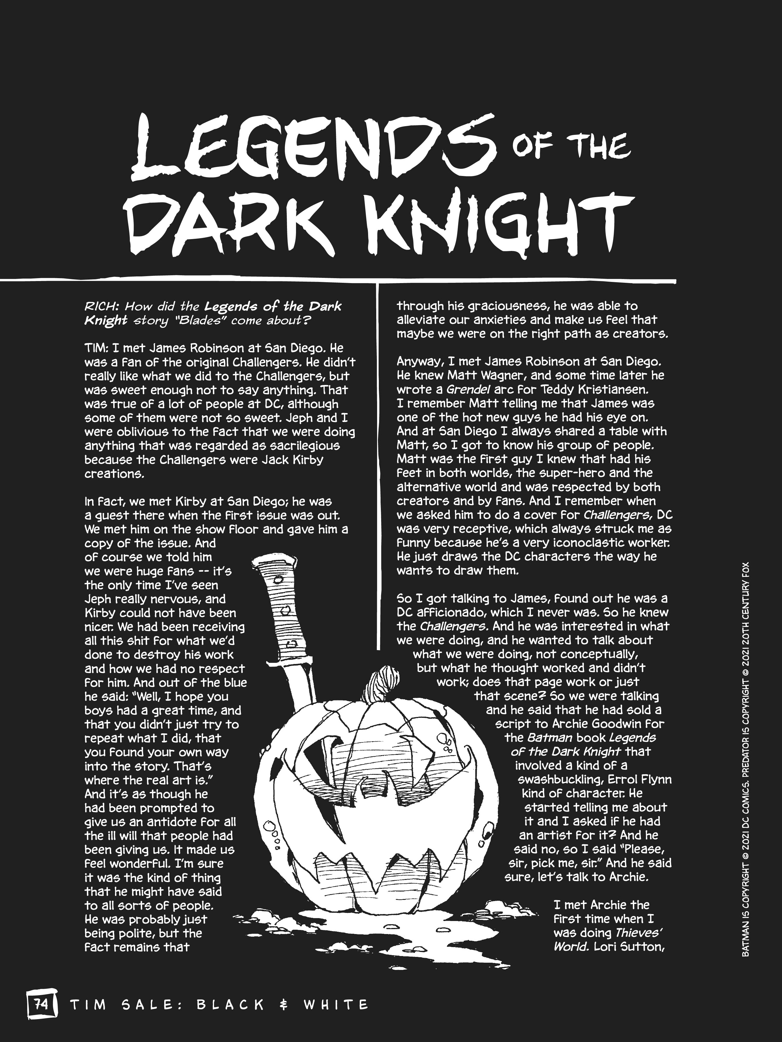 Read online Drawing Heroes in the Backyard: Tim Sale Black and White, Revised and Expanded comic -  Issue # TPB (Part 1) - 63