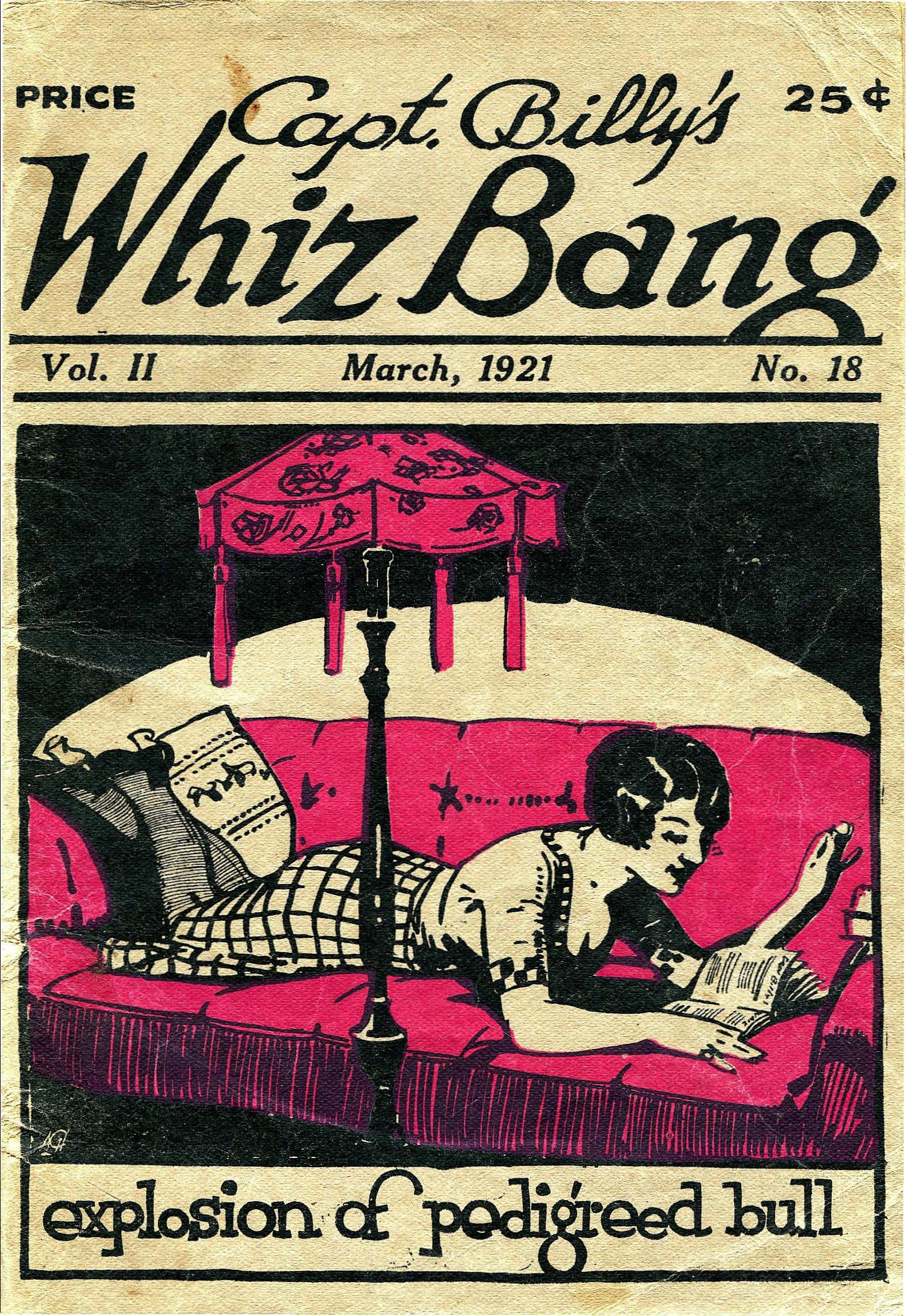 Read online Captain Billy's Whiz Bang comic -  Issue #18 - 1