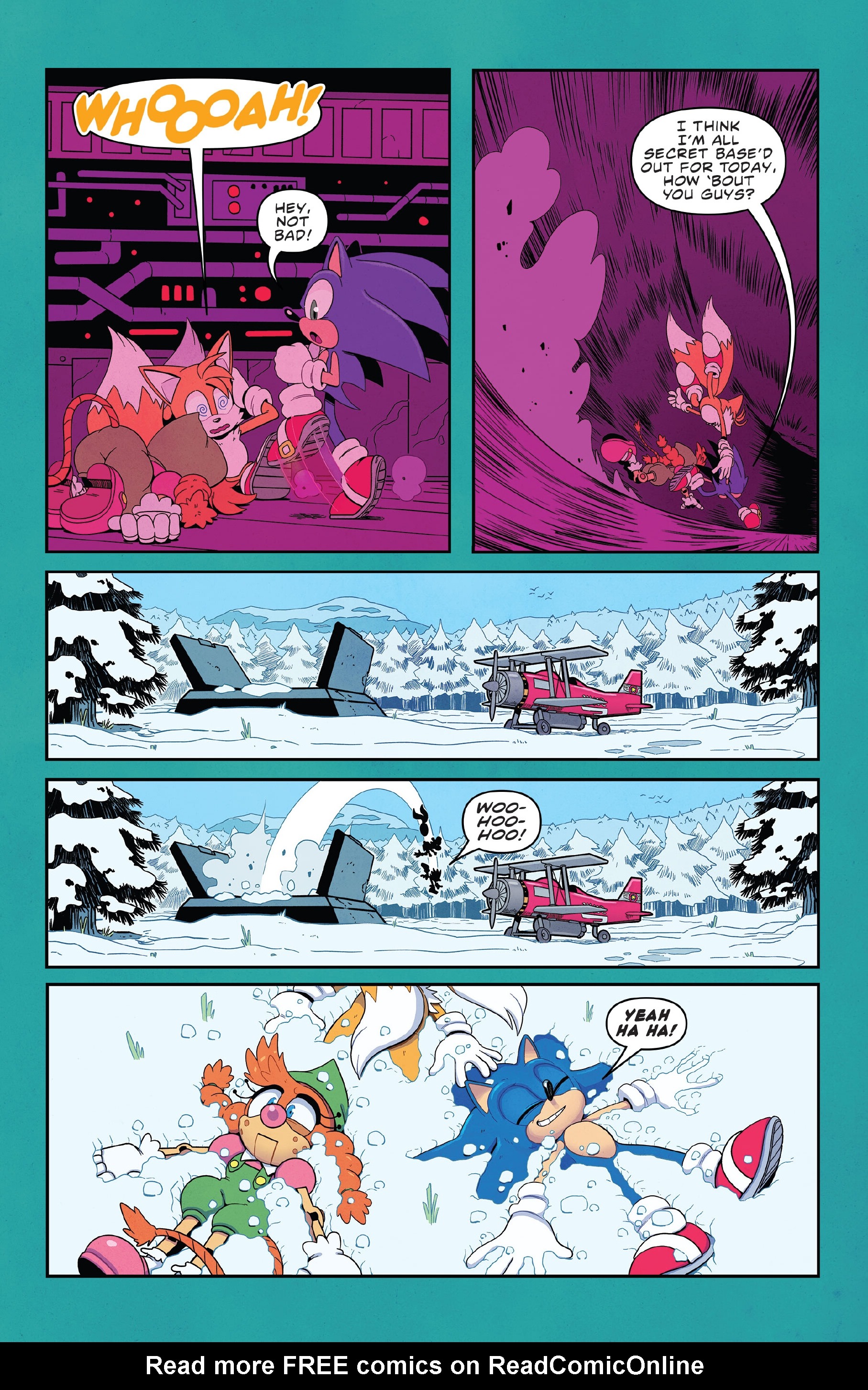 Read online Sonic the Hedgehog: Sonic & Tails: Best Buds Forever comic -  Issue # TPB - 77