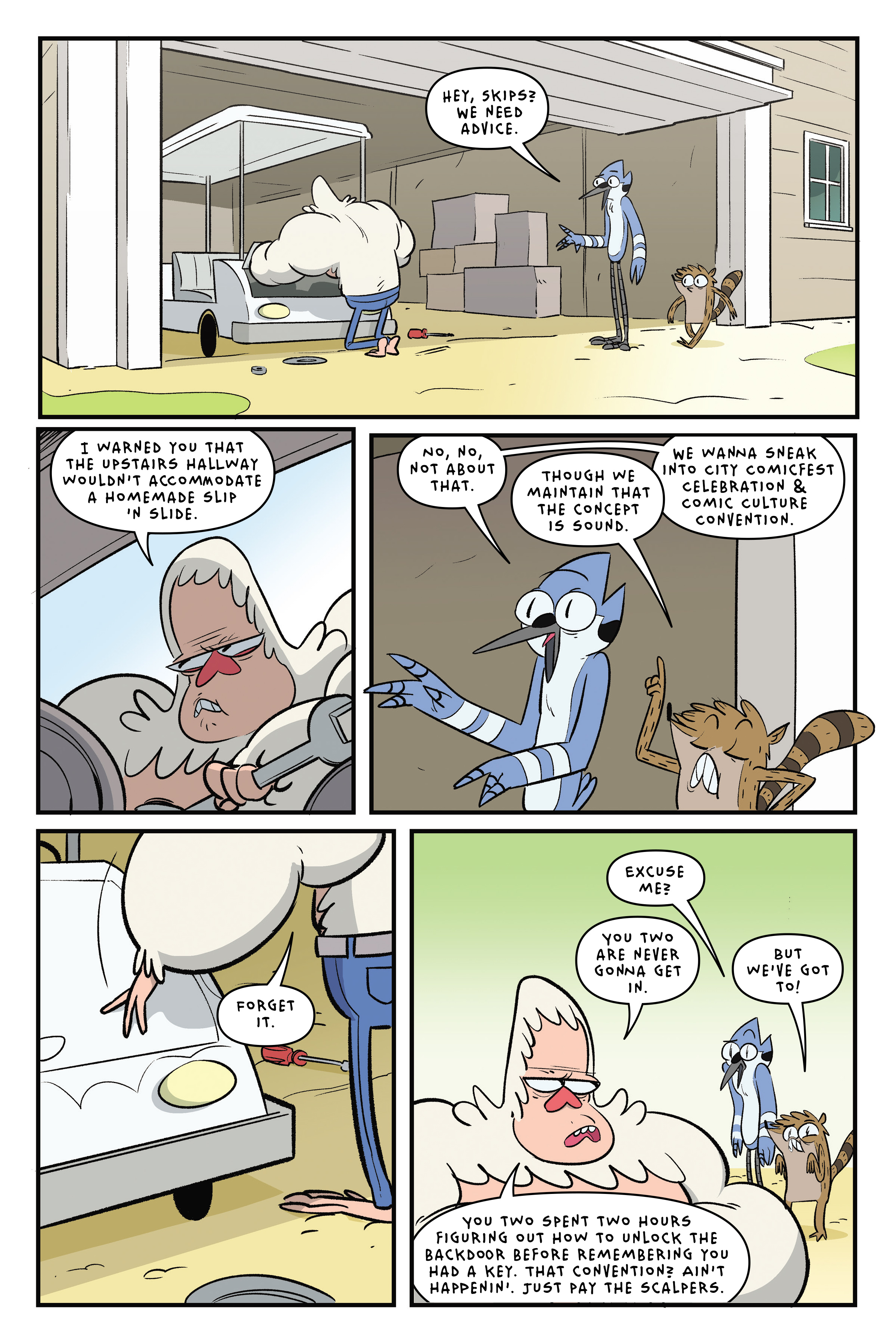 Read online Regular Show: Comic Conned comic -  Issue # TPB - 47