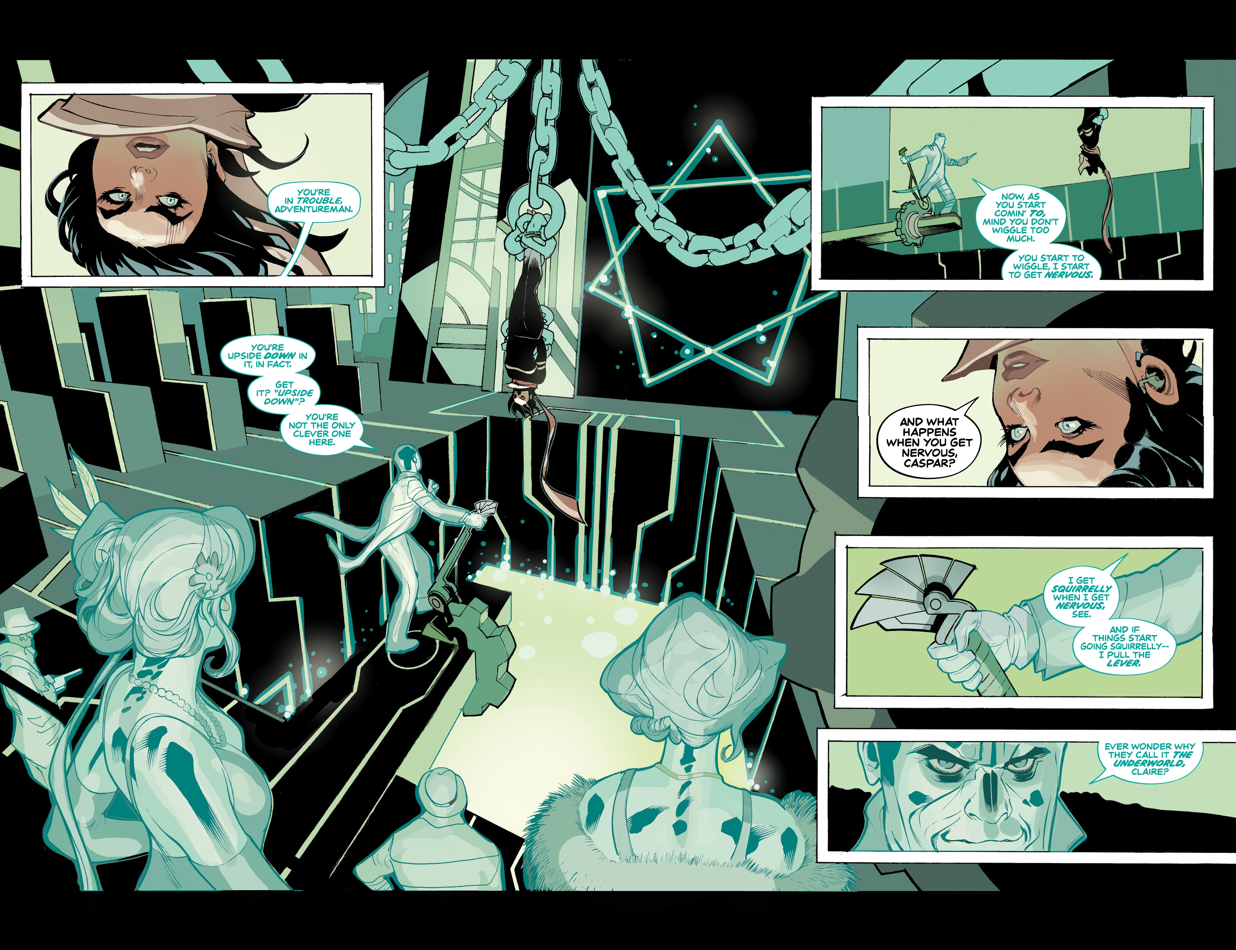 Read online Adventureman: Ghost Lights comic -  Issue #1 - 4