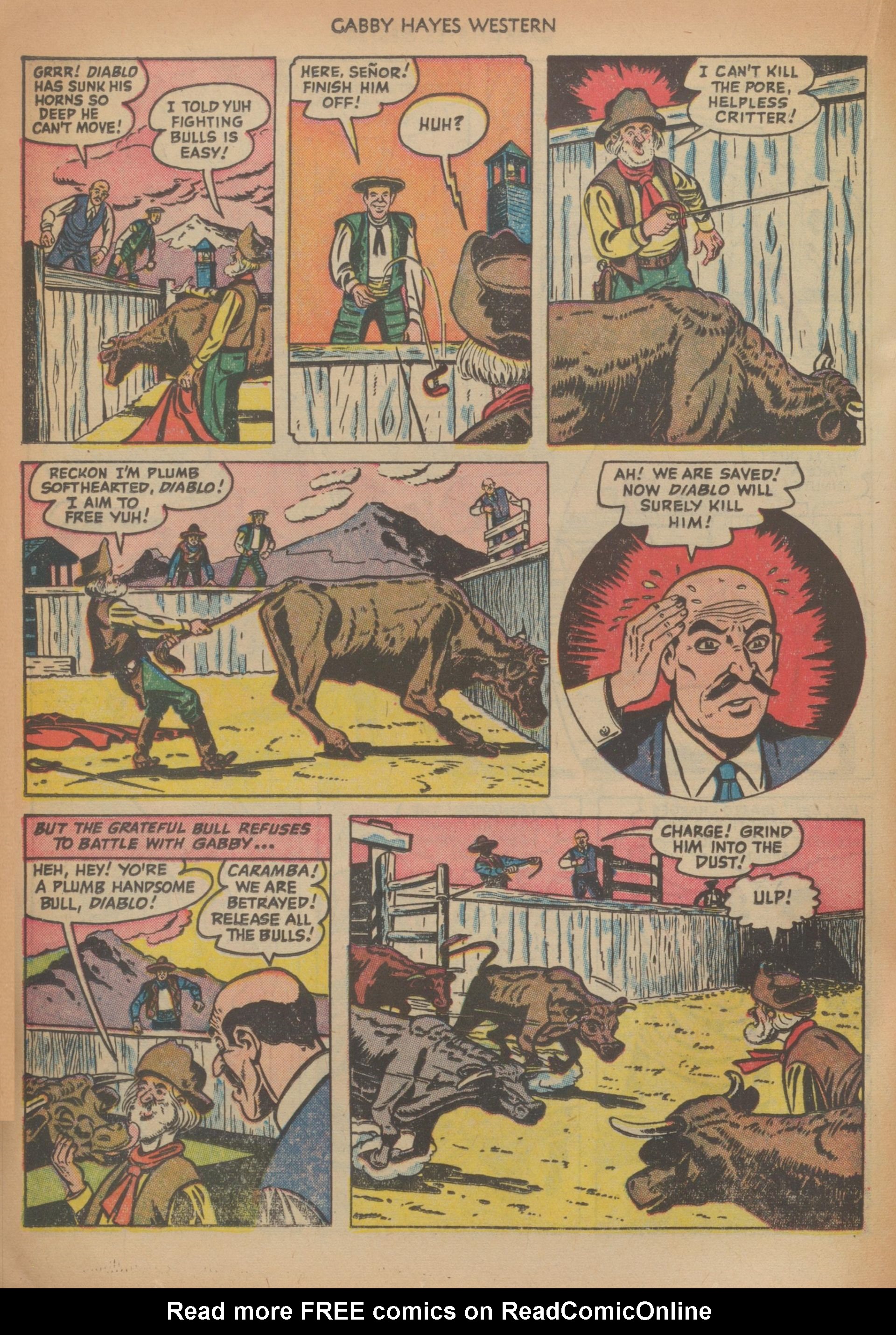 Read online Gabby Hayes Western comic -  Issue #39 - 20