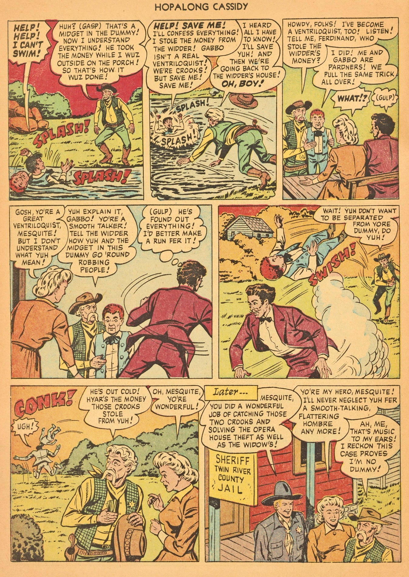 Read online Hopalong Cassidy comic -  Issue #50 - 32