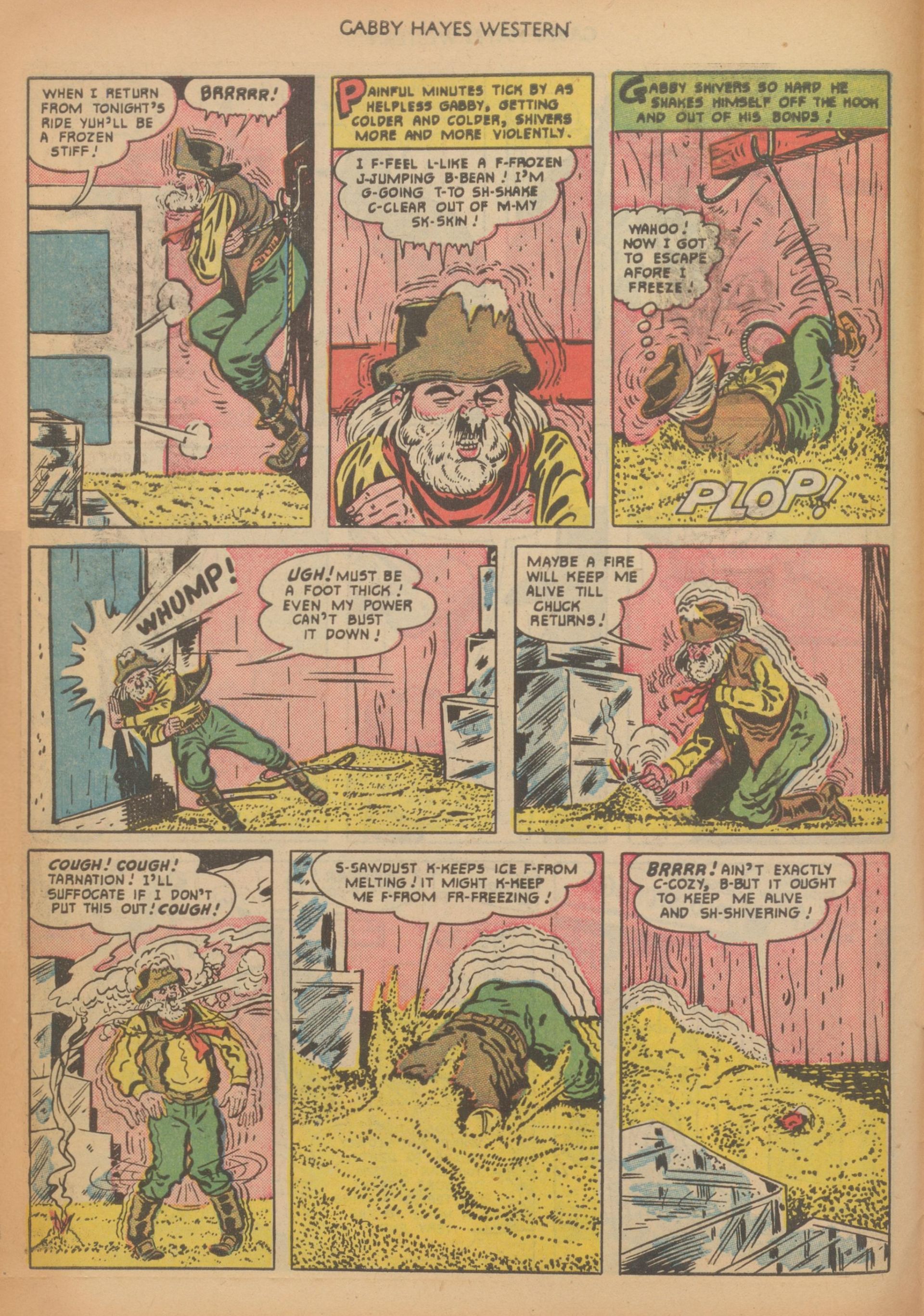 Read online Gabby Hayes Western comic -  Issue #30 - 6