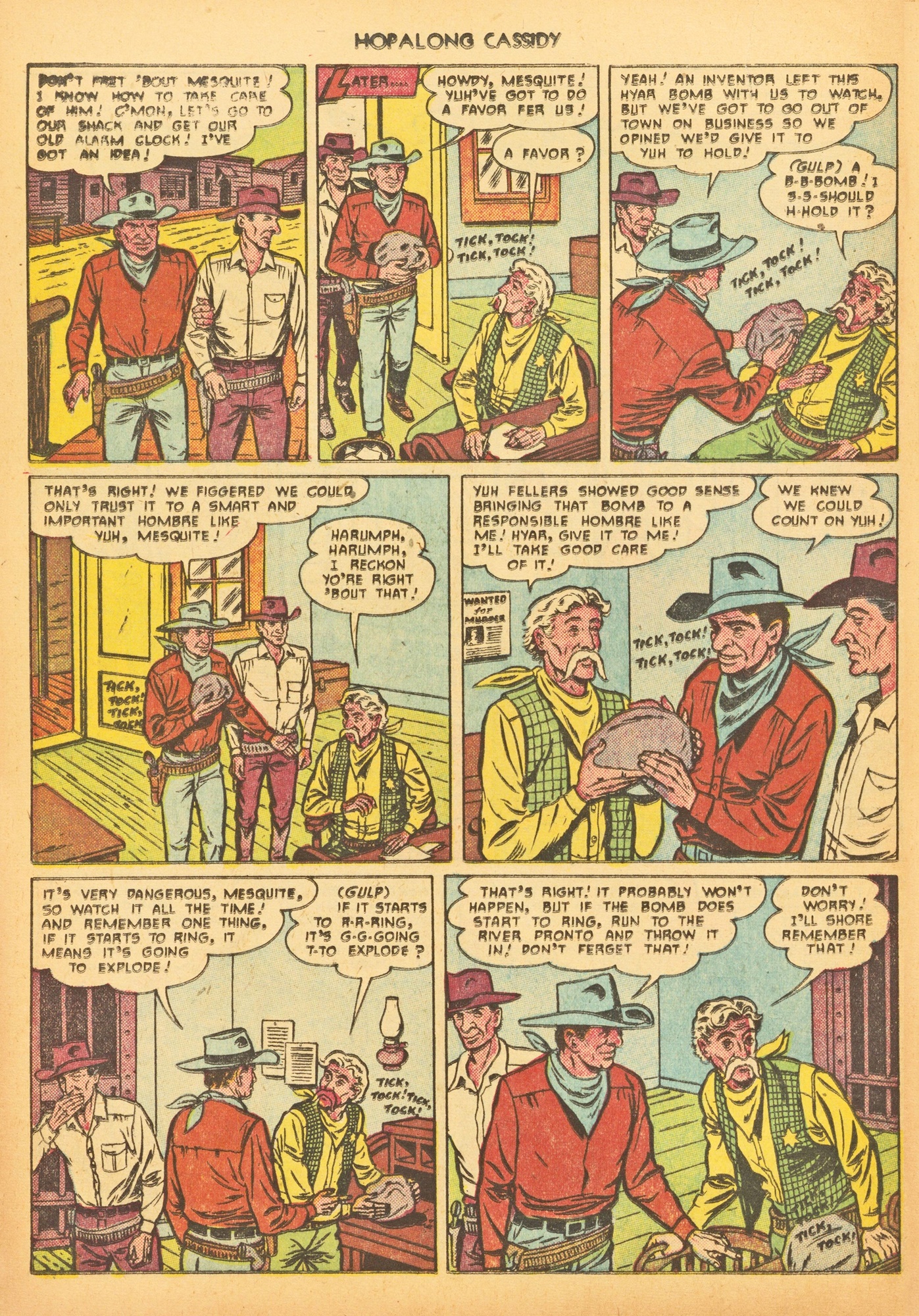 Read online Hopalong Cassidy comic -  Issue #54 - 28