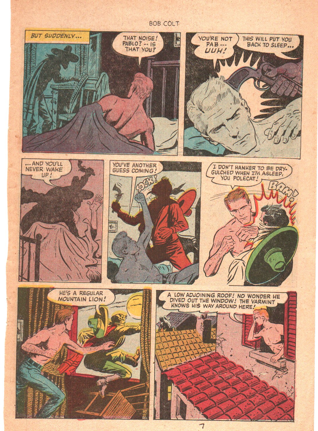 Read online Bob Colt Western comic -  Issue #4 - 7