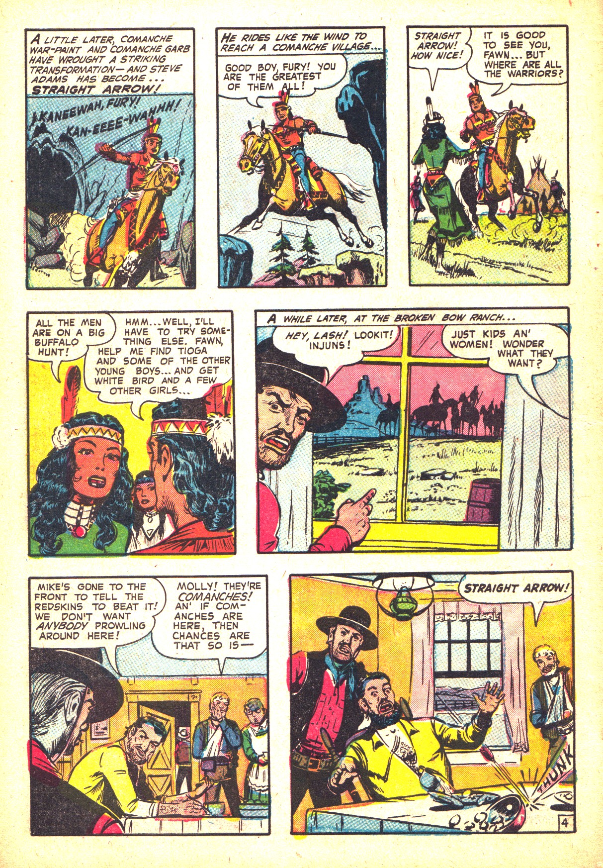 Read online Straight Arrow comic -  Issue #41 - 6