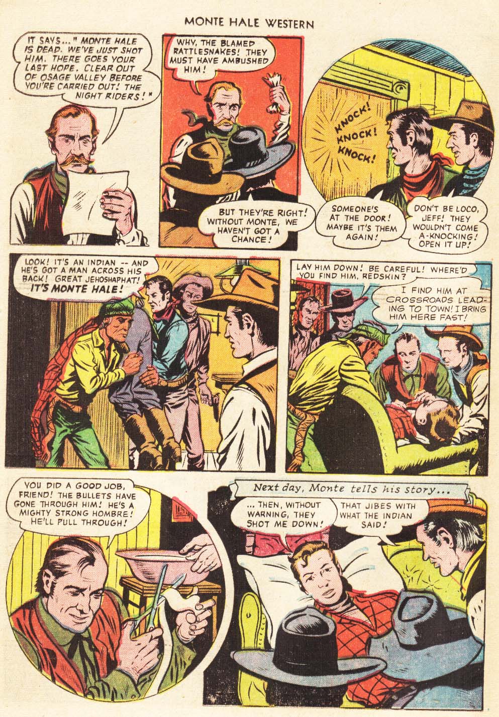 Read online Monte Hale Western comic -  Issue #56 - 27