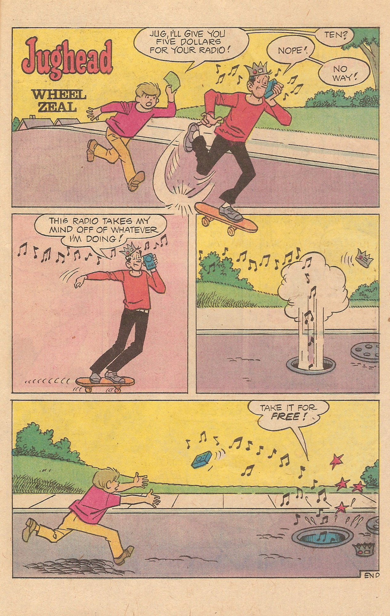 Read online Jughead's Jokes comic -  Issue #55 - 29