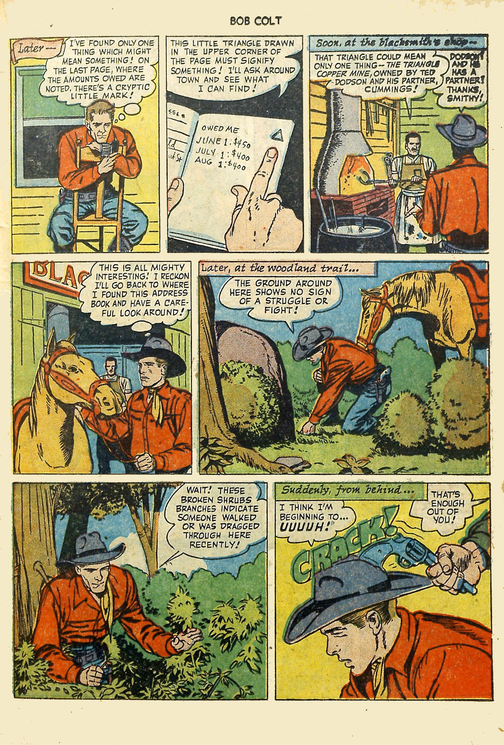 Read online Bob Colt Western comic -  Issue #2 - 19