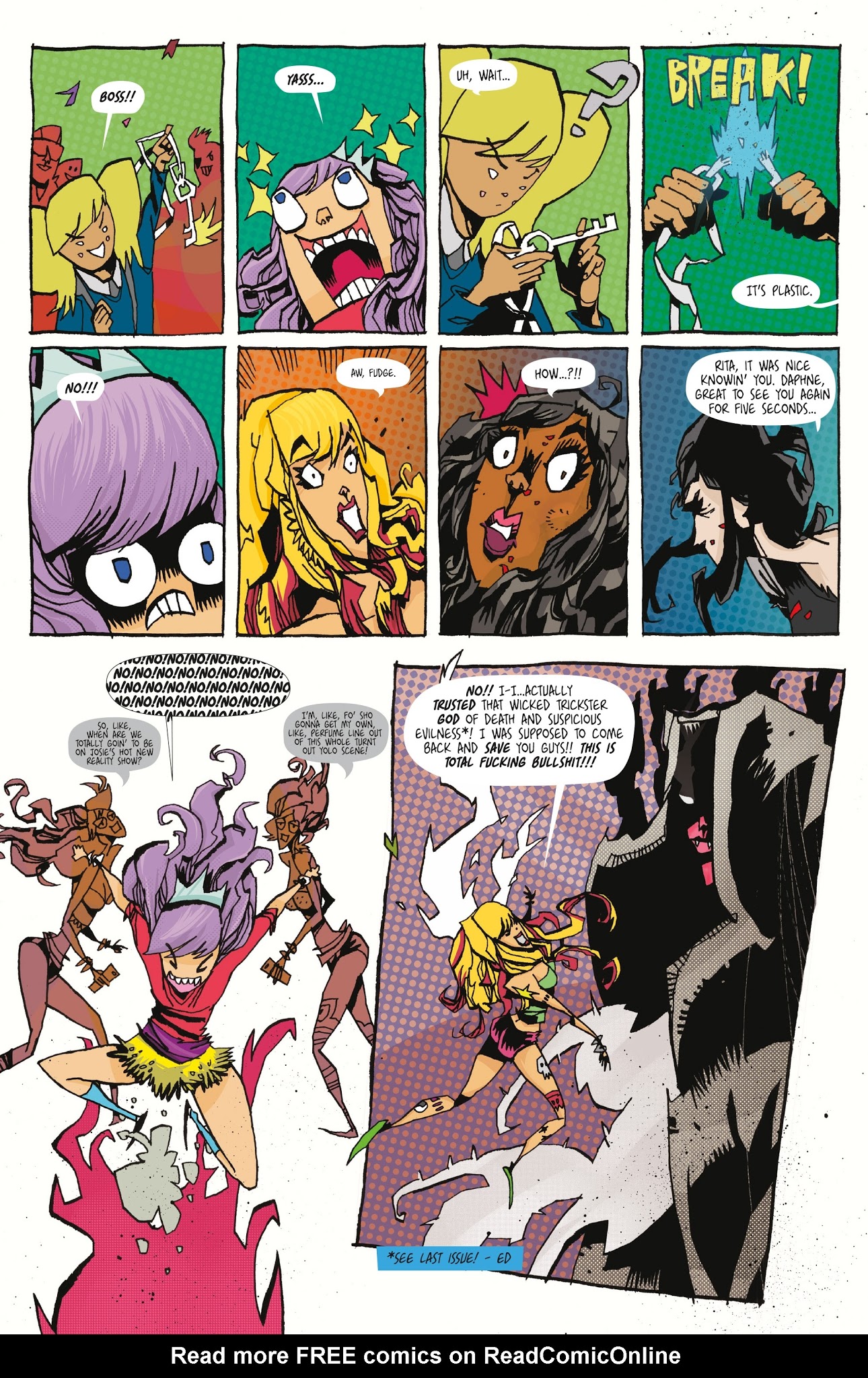 Read online Grrl Scouts: Magic Socks comic -  Issue #6 - 9