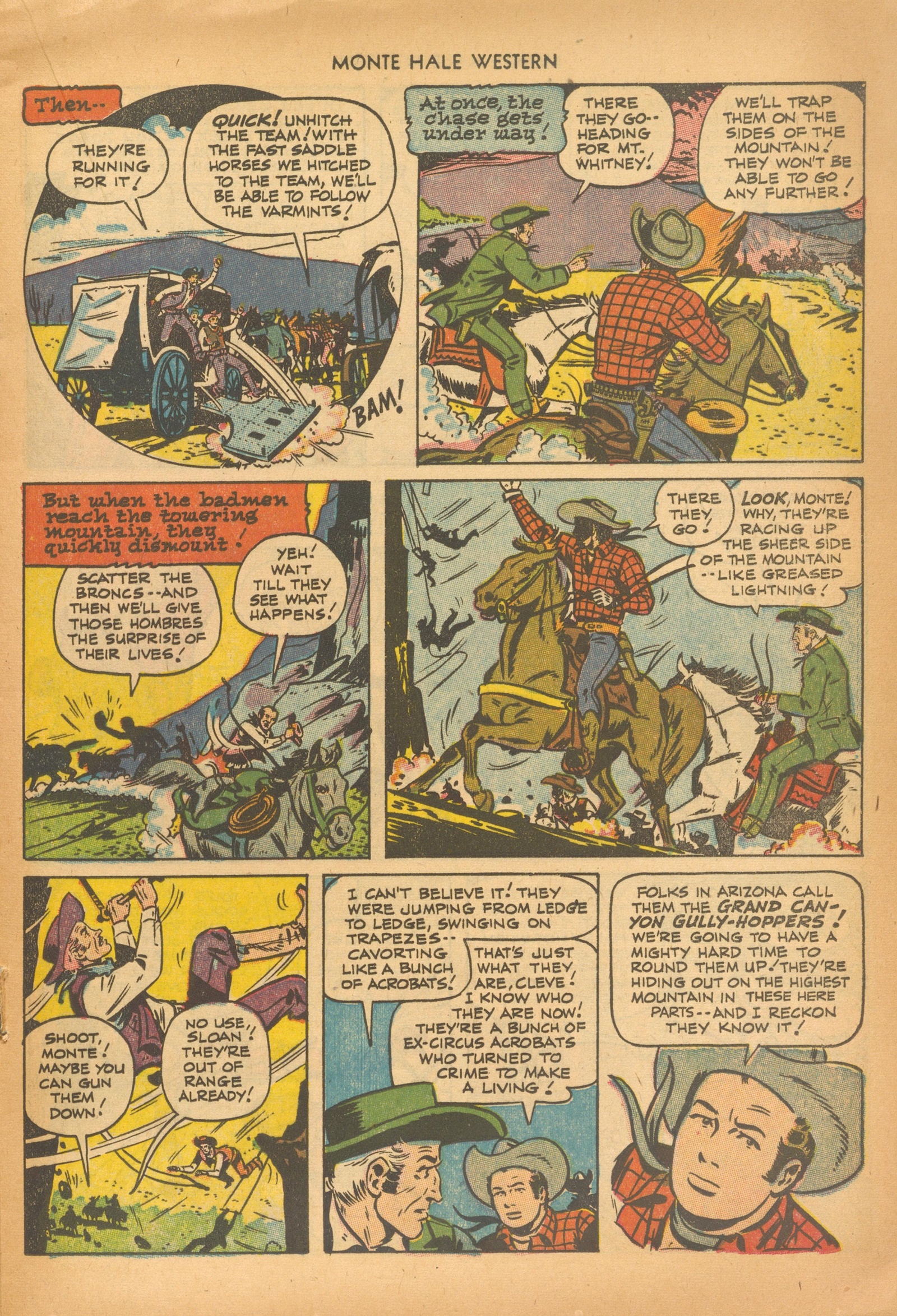 Read online Monte Hale Western comic -  Issue #78 - 17