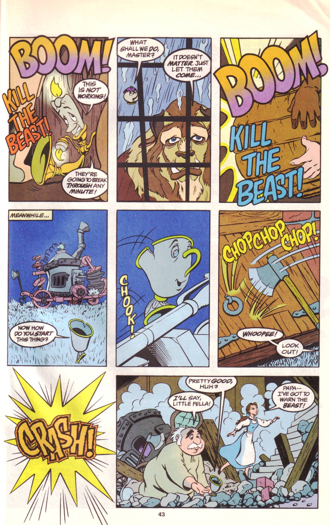 Read online Disney's Beauty and The Beast (1991) comic -  Issue # Full - 45