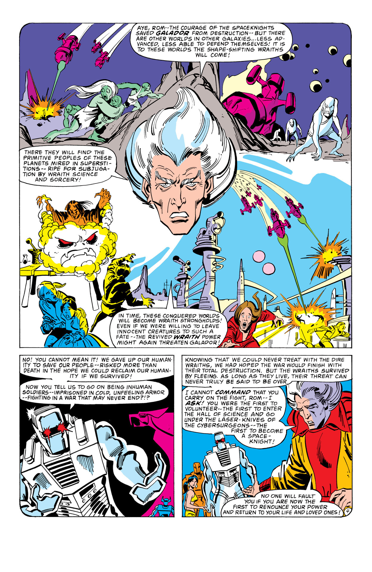 Read online Rom: The Original Marvel Years Omnibus comic -  Issue # TPB (Part 3) - 69