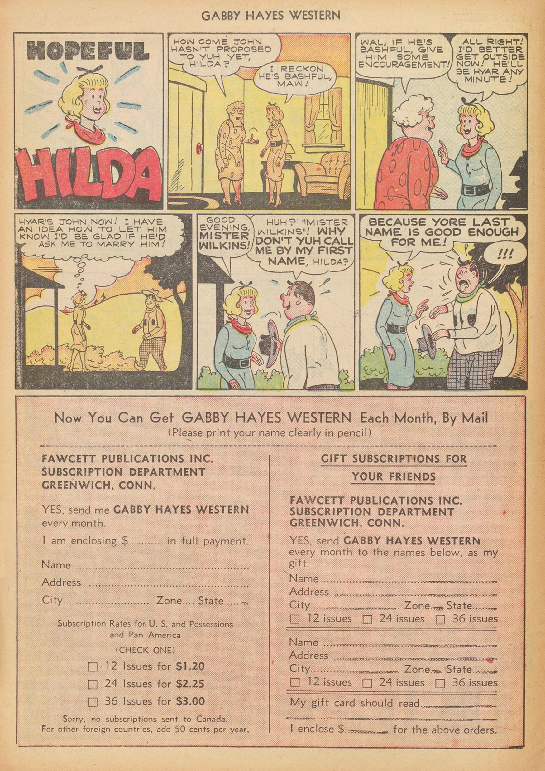 Read online Gabby Hayes Western comic -  Issue #31 - 14