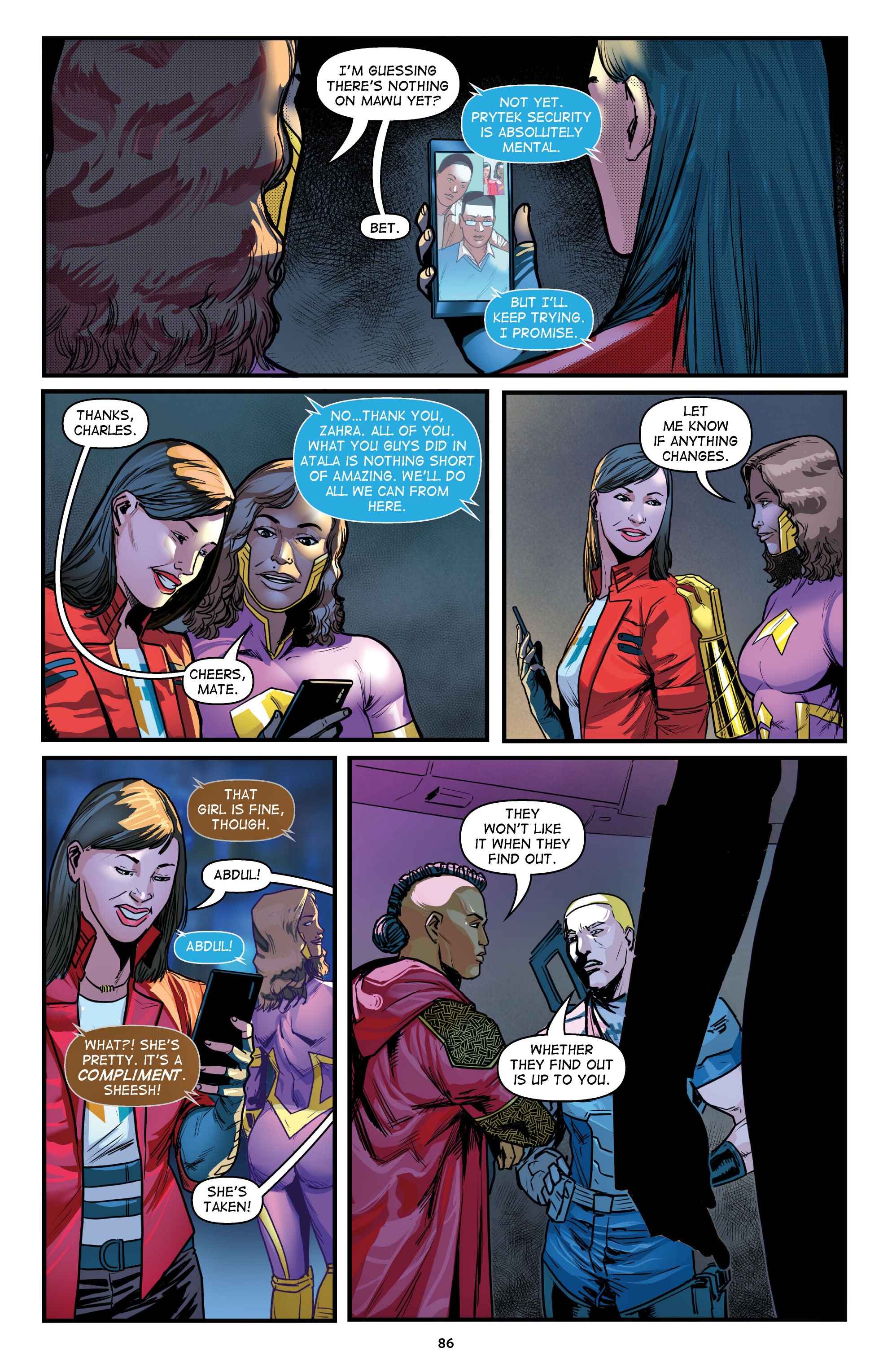 Read online The Oloris: Heroes Will Unite comic -  Issue # TPB (Part 1) - 86