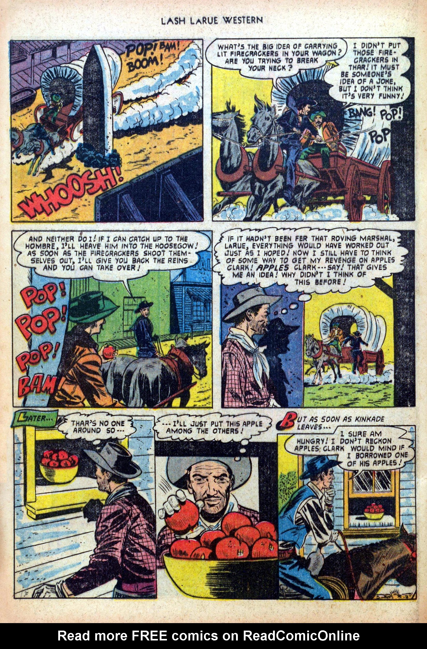 Read online Lash Larue Western (1949) comic -  Issue #39 - 20