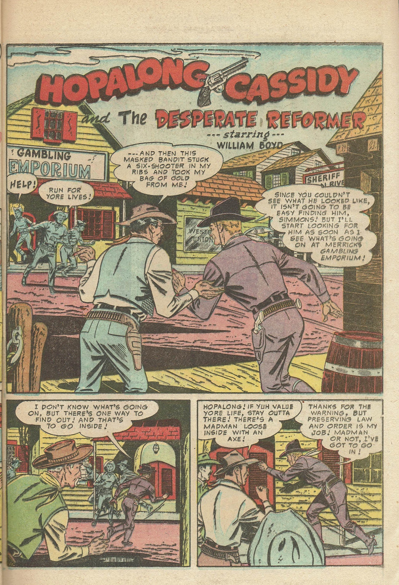 Read online Hopalong Cassidy comic -  Issue #45 - 41