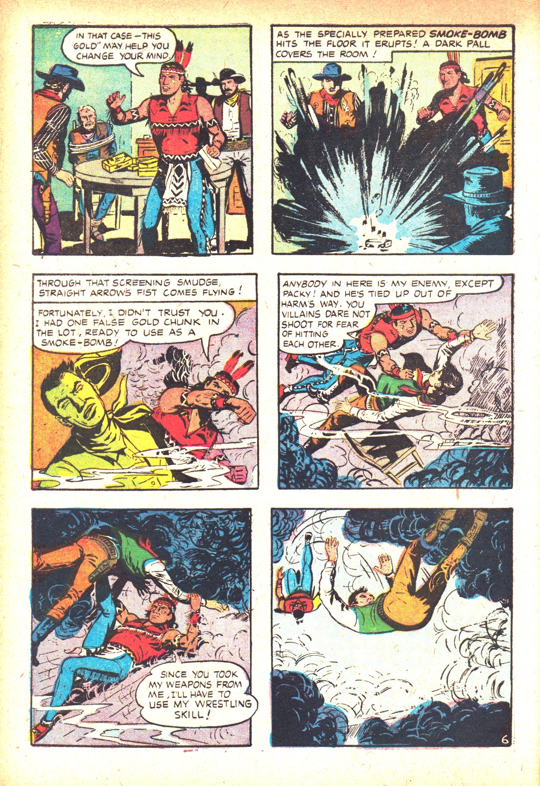 Read online Straight Arrow comic -  Issue #47 - 32