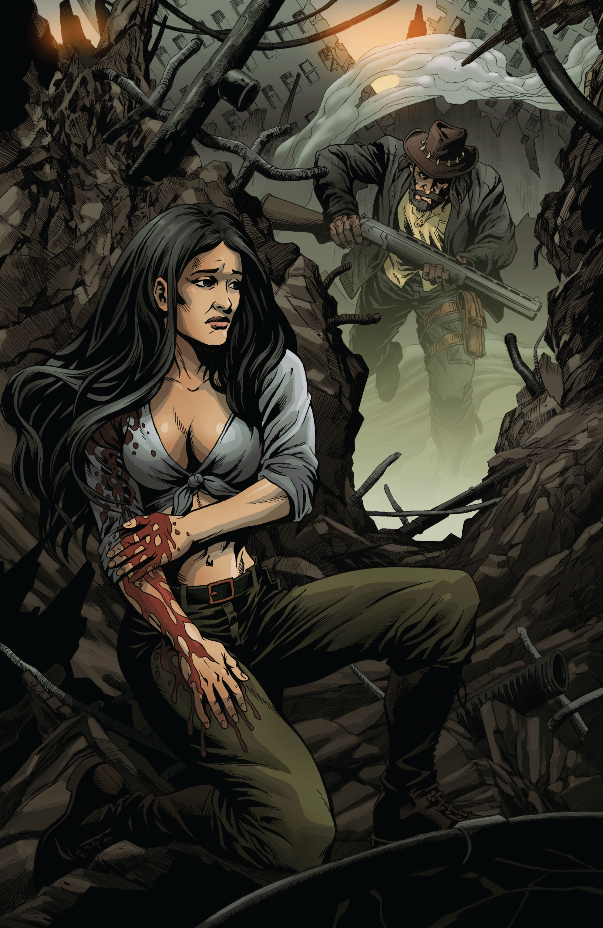 Read online Marksmen comic -  Issue #6 - 12