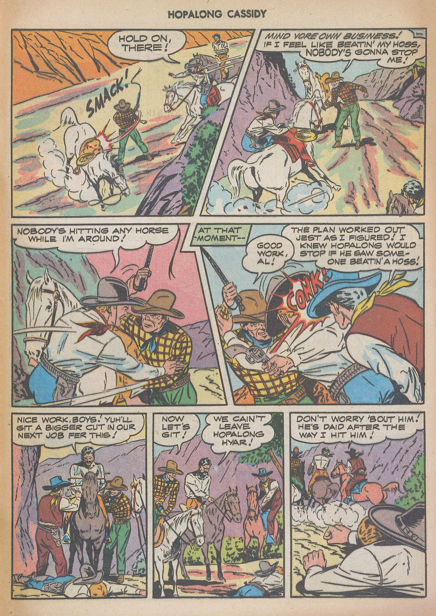 Read online Hopalong Cassidy comic -  Issue #18 - 45