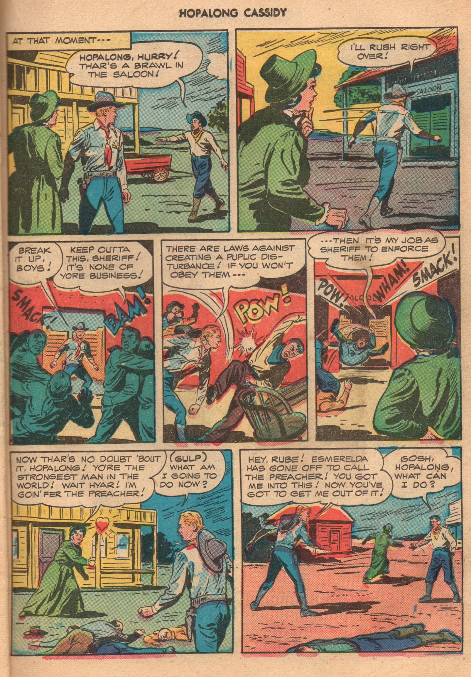Read online Hopalong Cassidy comic -  Issue #19 - 35