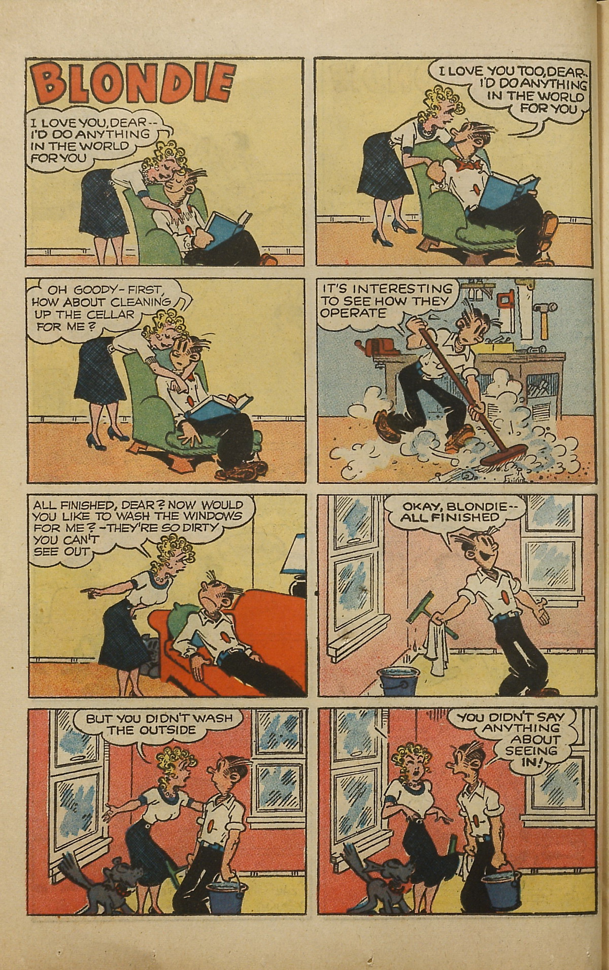 Read online Blondie Comics (1960) comic -  Issue #159 - 26