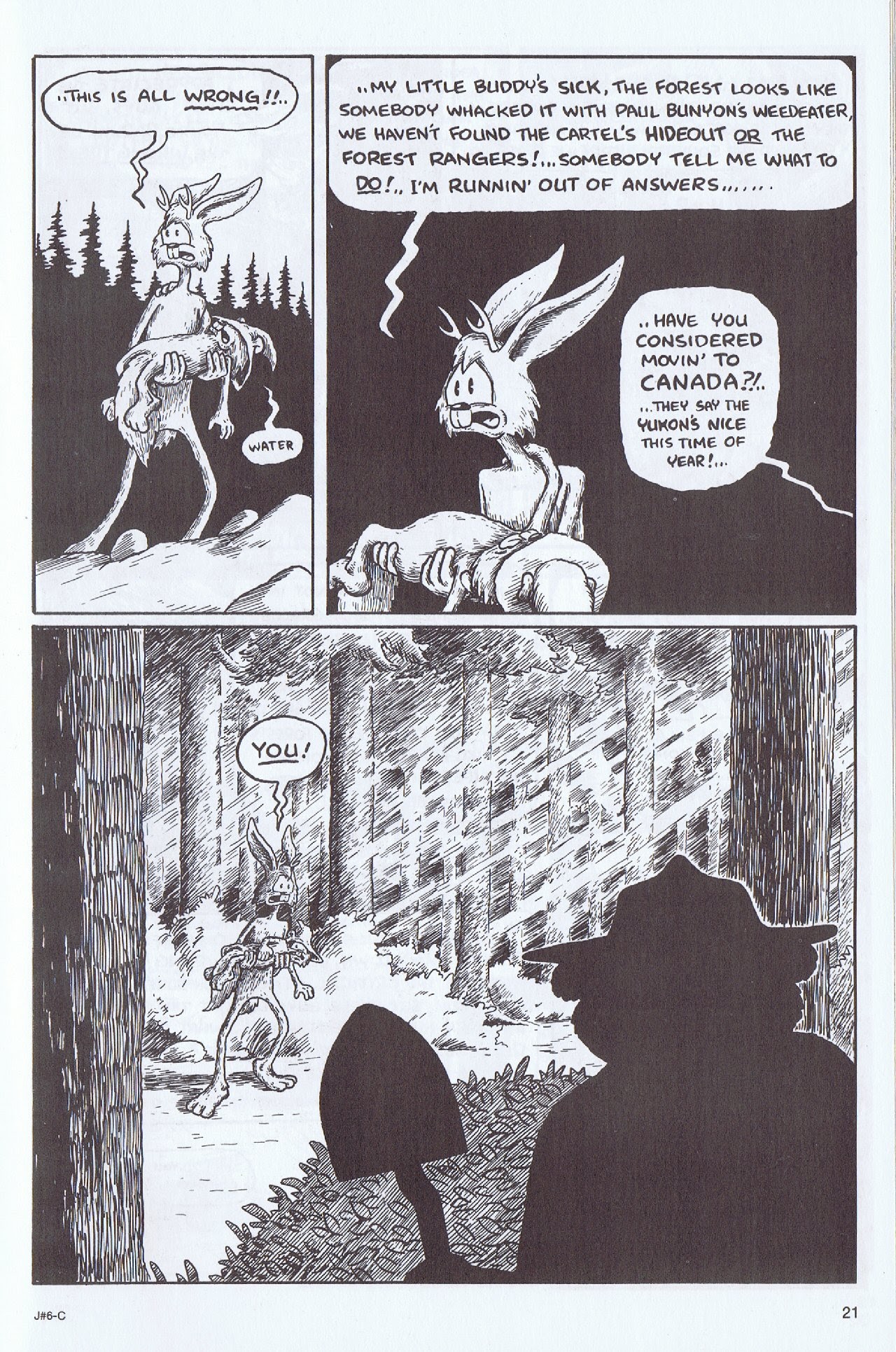 Read online Tales Of The Jackalope comic -  Issue #6 - 23