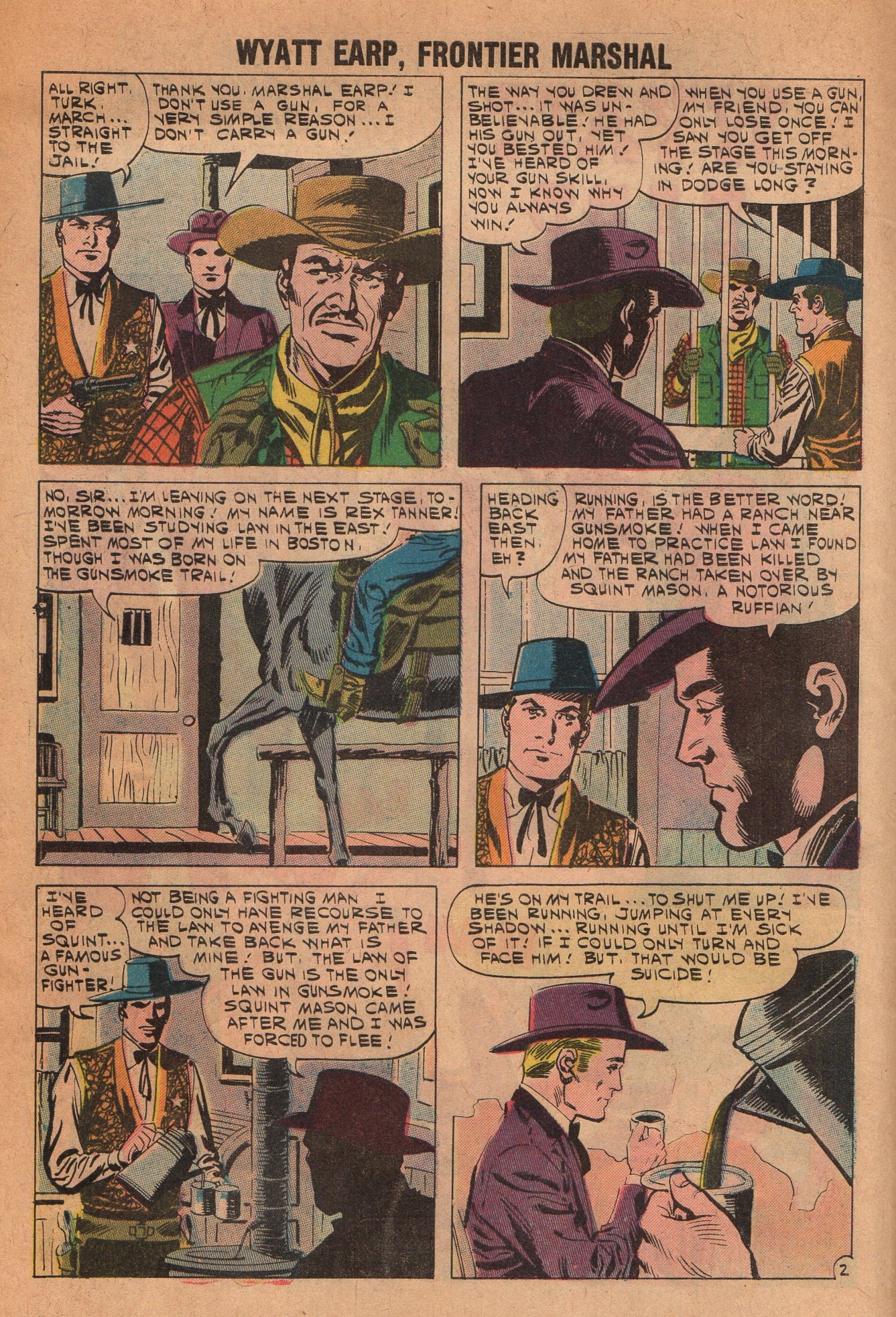Read online Wyatt Earp Frontier Marshal comic -  Issue #36 - 4
