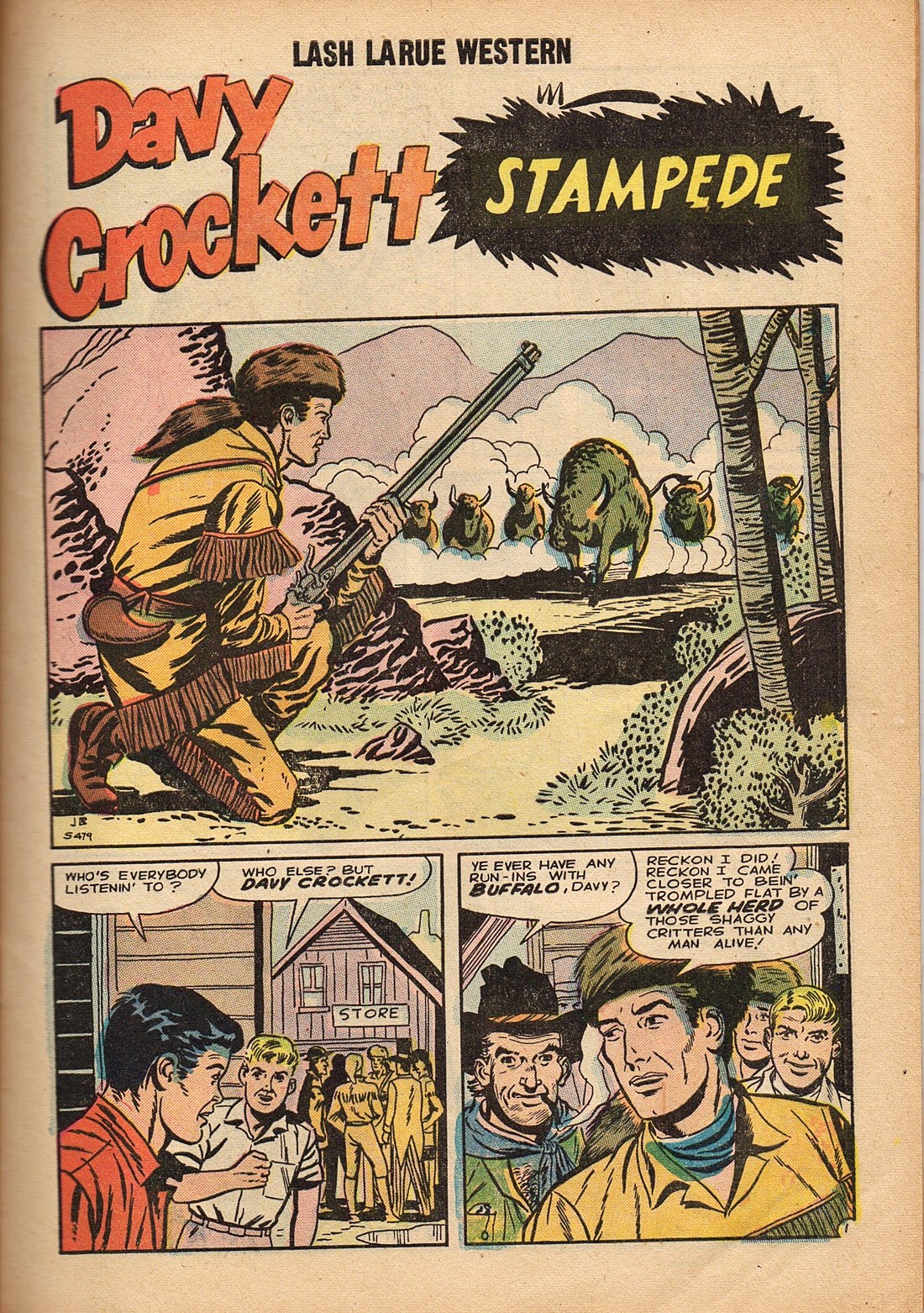 Read online Lash Larue Western (1949) comic -  Issue #67 - 17