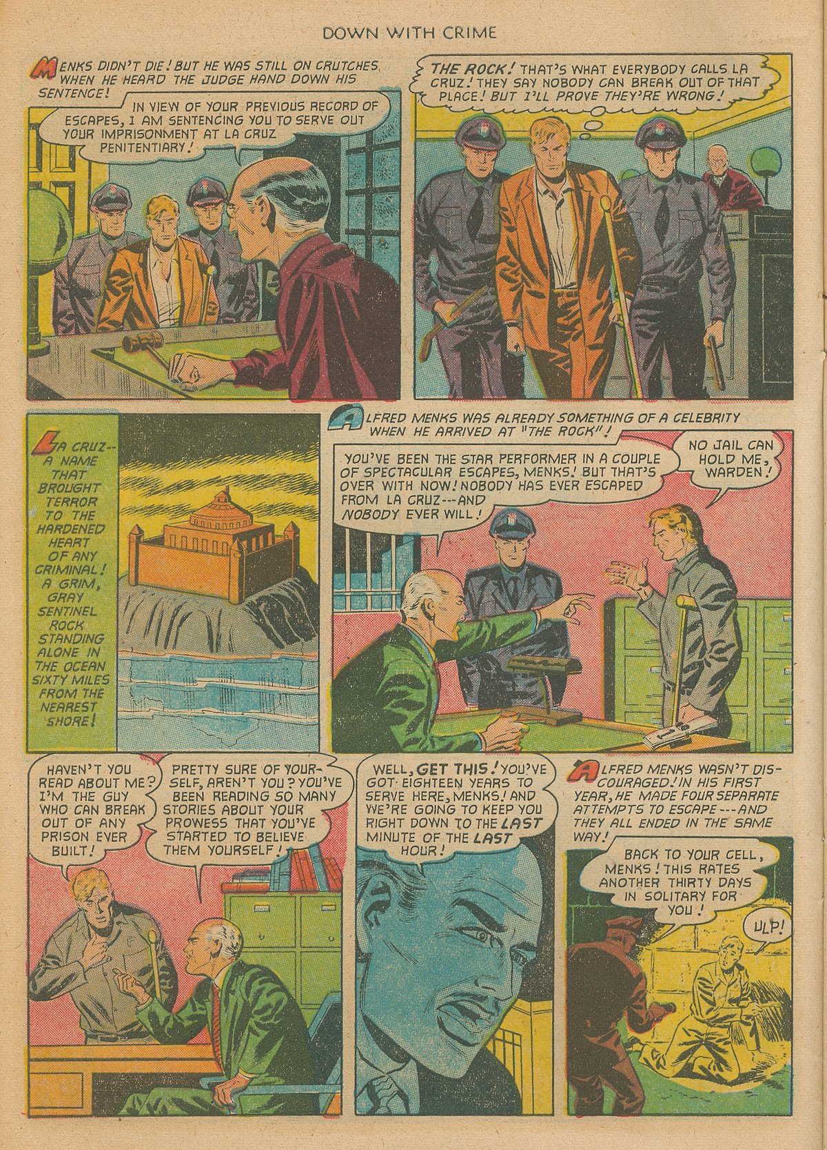 Read online Down With Crime comic -  Issue #5 - 10