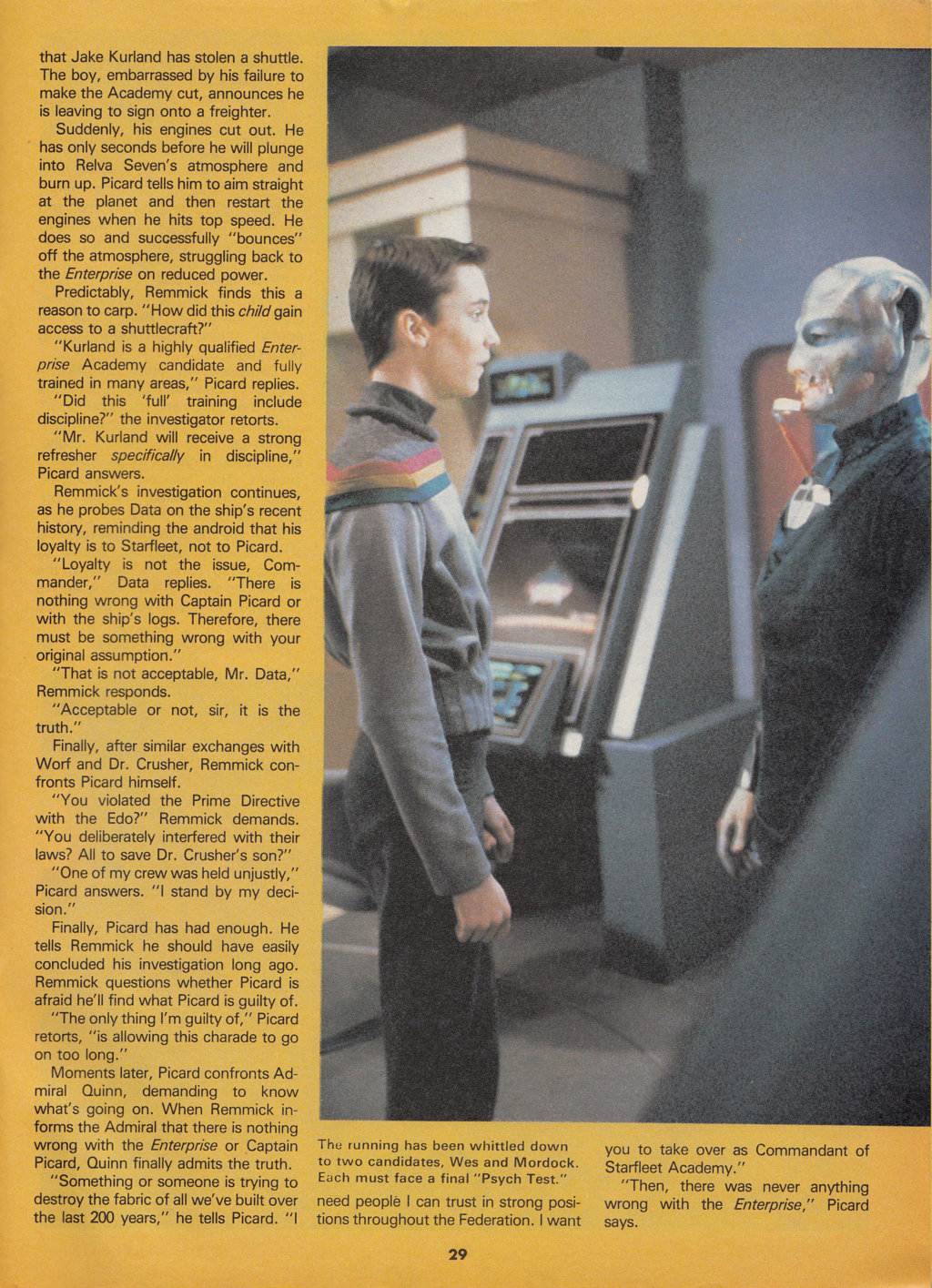 Read online Star Trek The Next Generation (1990) comic -  Issue #3 - 29