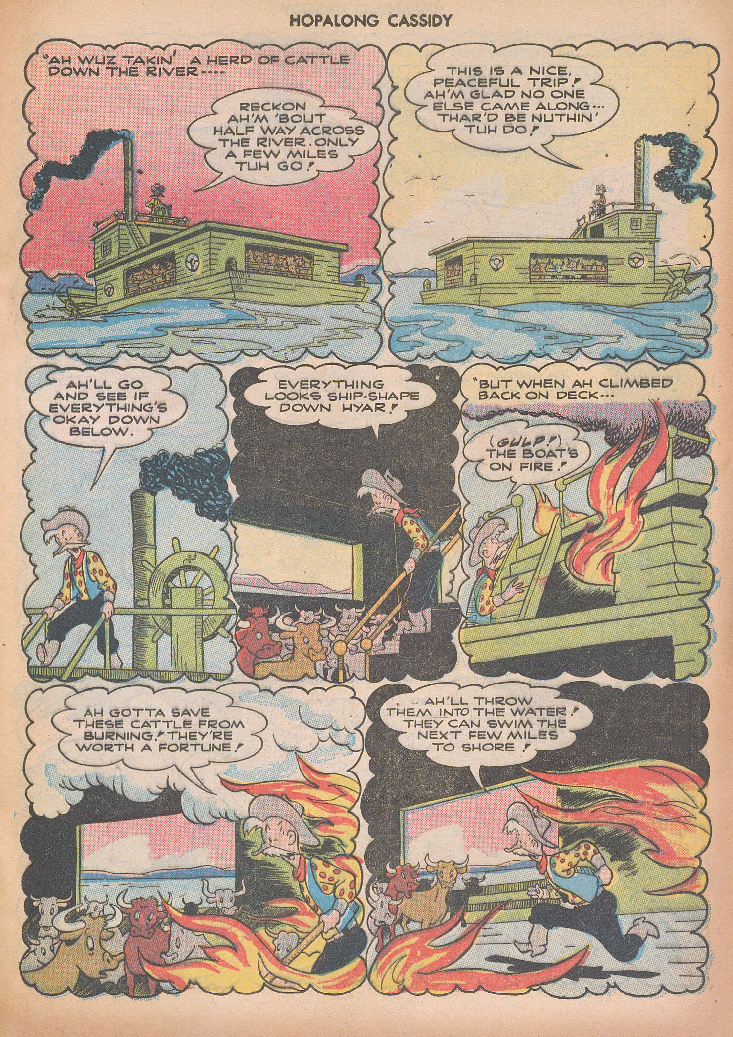 Read online Hopalong Cassidy comic -  Issue #17 - 25