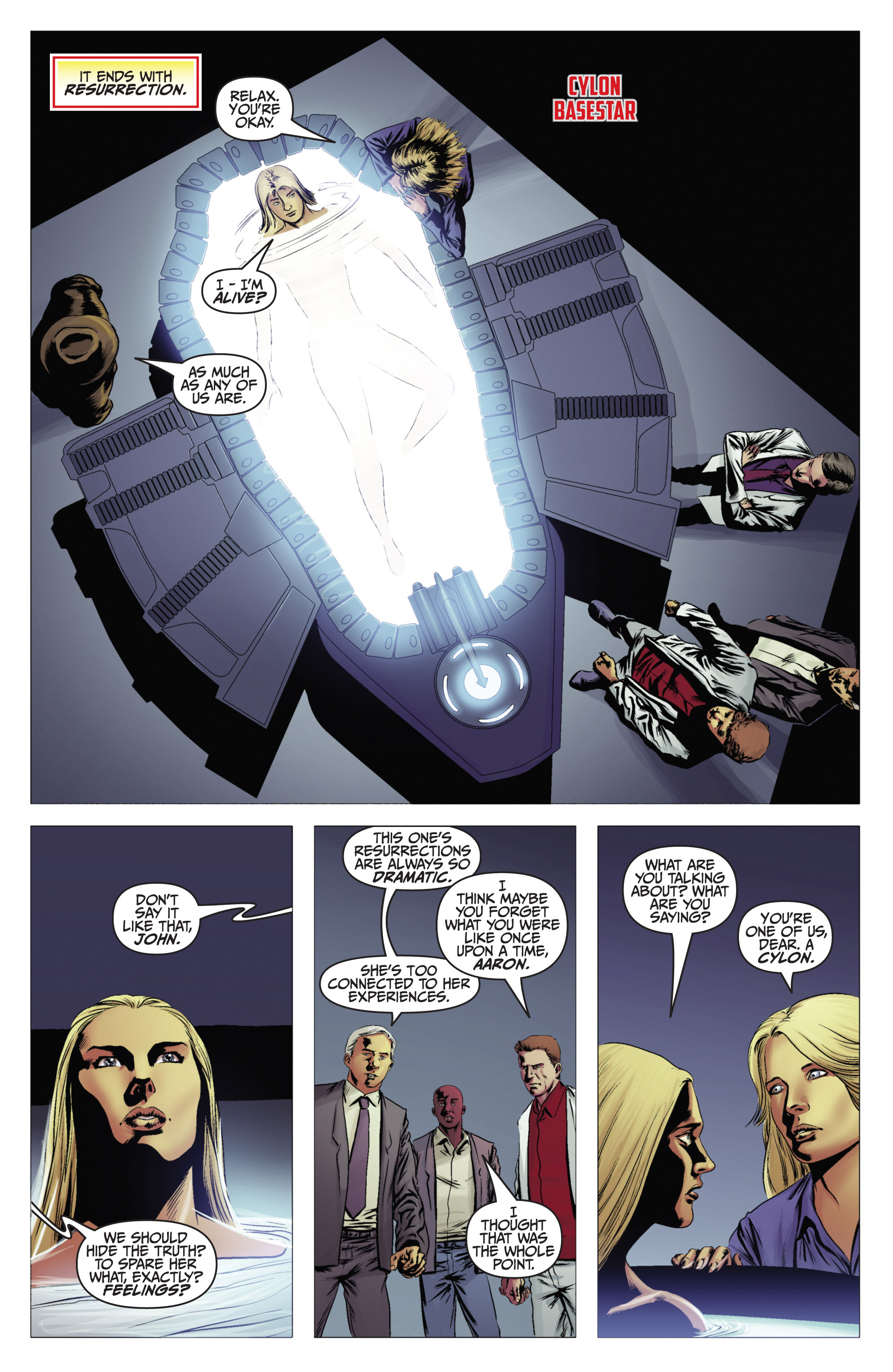 Read online (New) Battlestar Galactica: Six comic -  Issue #3 - 18