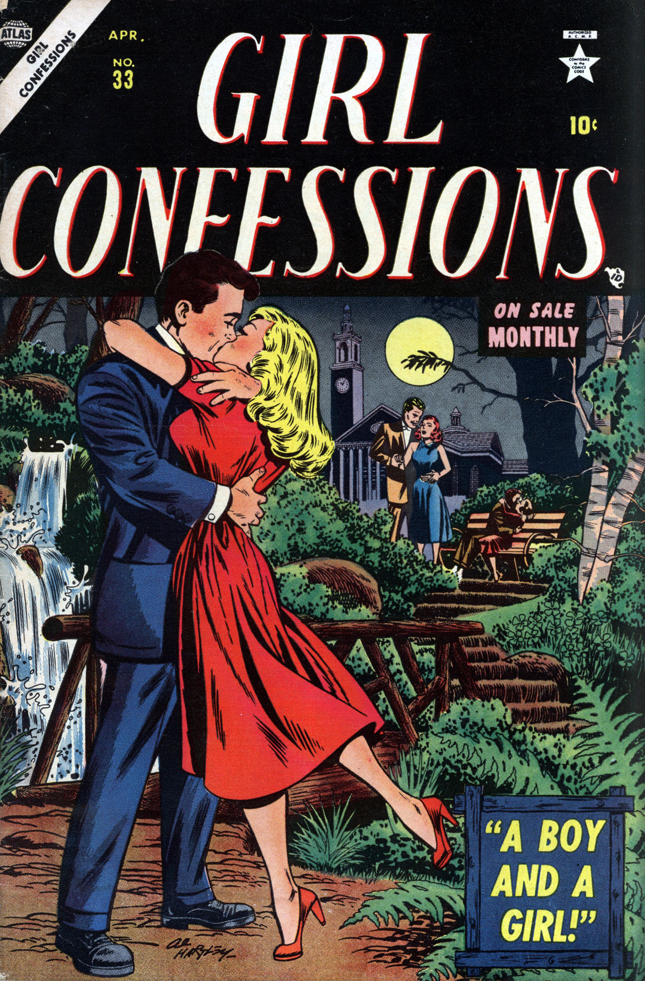 Read online Girl Confessions comic -  Issue #33 - 1
