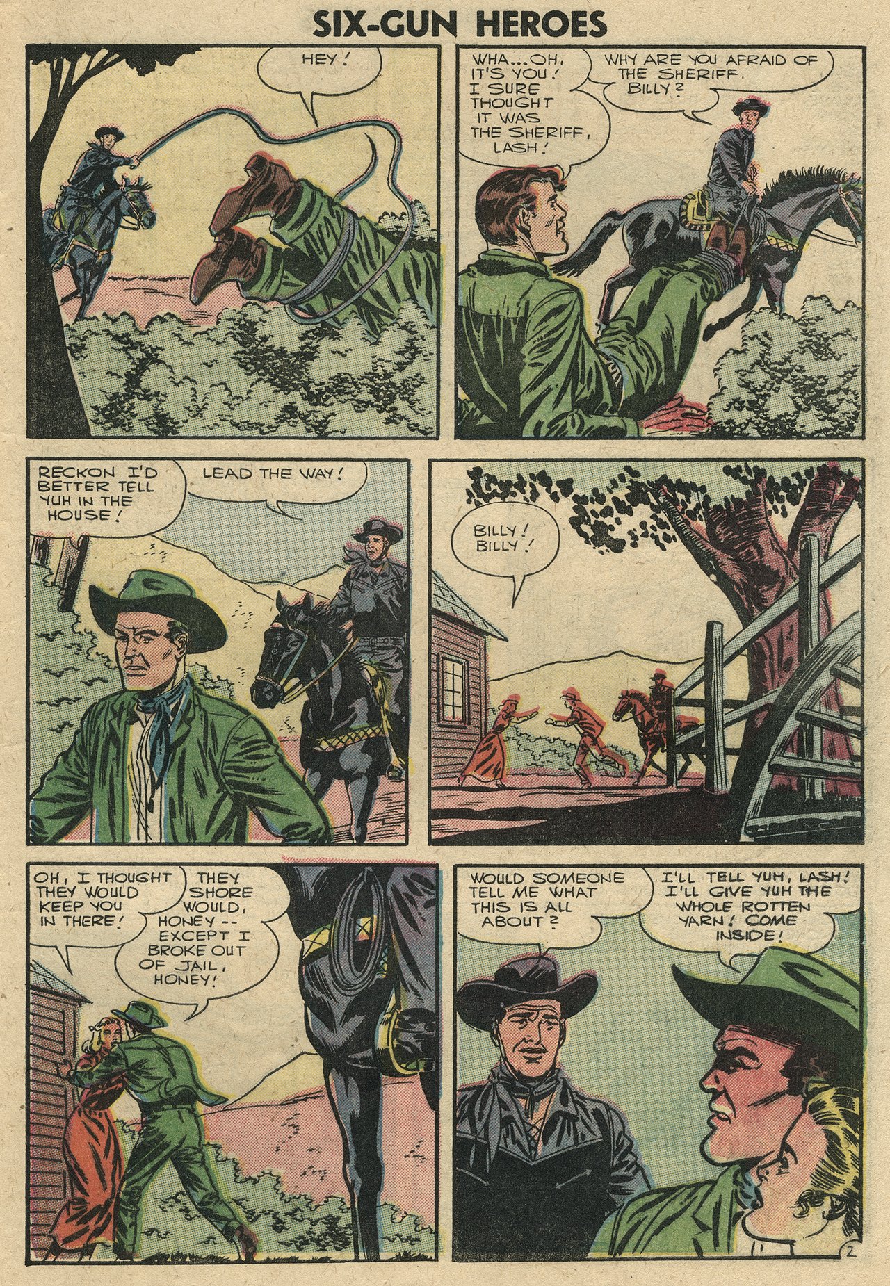 Read online Six-Gun Heroes comic -  Issue #39 - 29